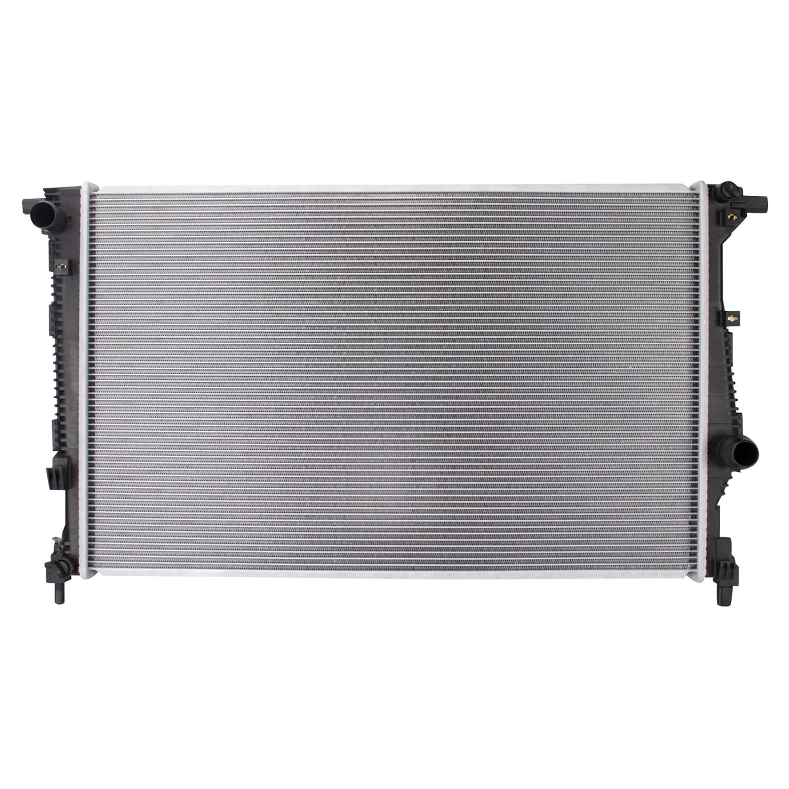 Trq Radiator Assembly Aluminum Core Compatible With 19-22 Jeep Cherokee Cu13771