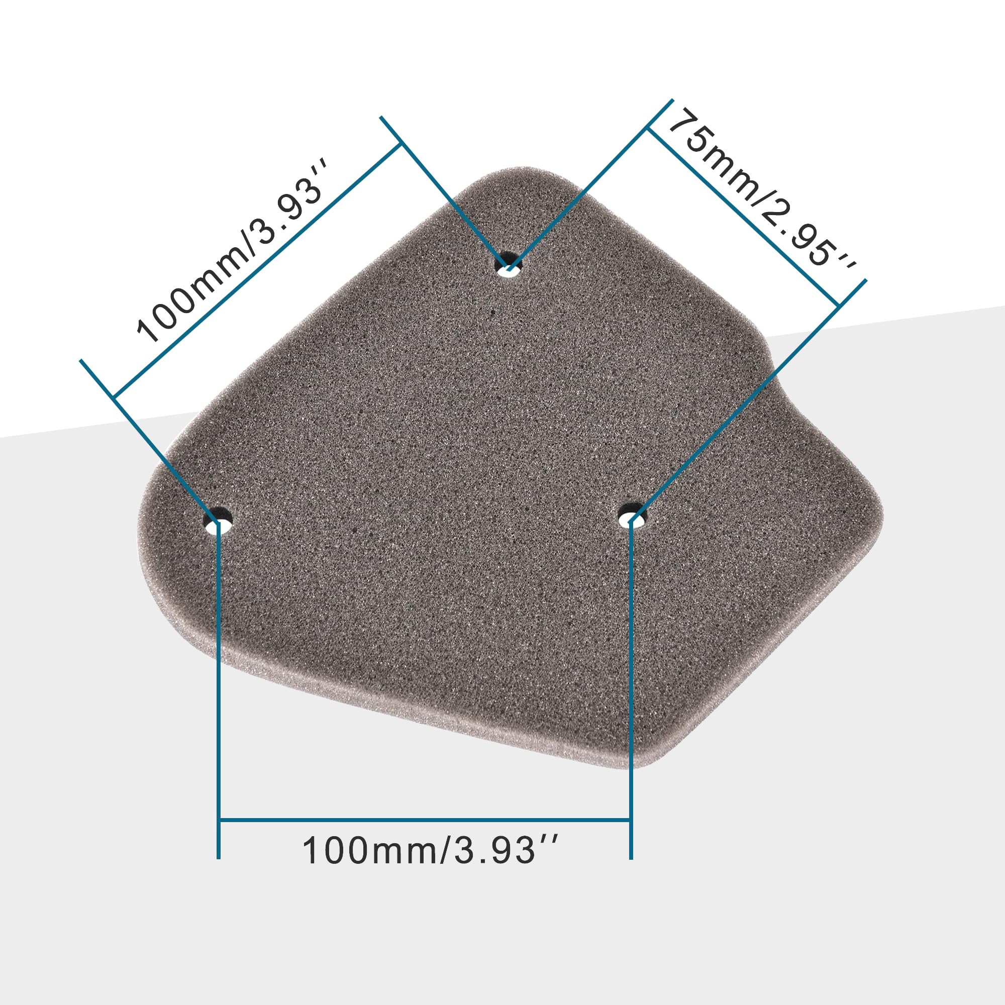 Goofit Air Filter Cleaner Element Replacement For 2 Stroke 50Cc 90Cc Jog Scooters Atv Dirt Pit Bike