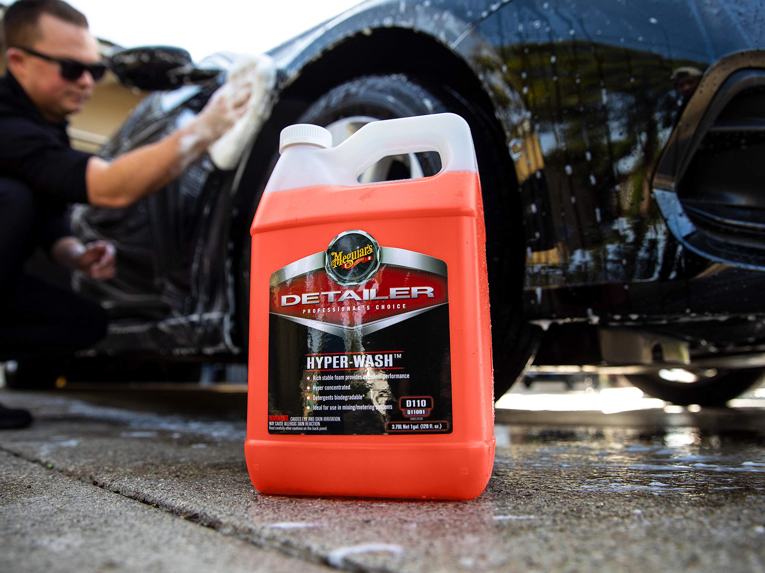 Meguiar'S D111 Hyper-Wash Foaming Car Wash Lifts Off Dirt And Leaves A Rich Shine - 1 Gallon Container (Packaging May Vary)