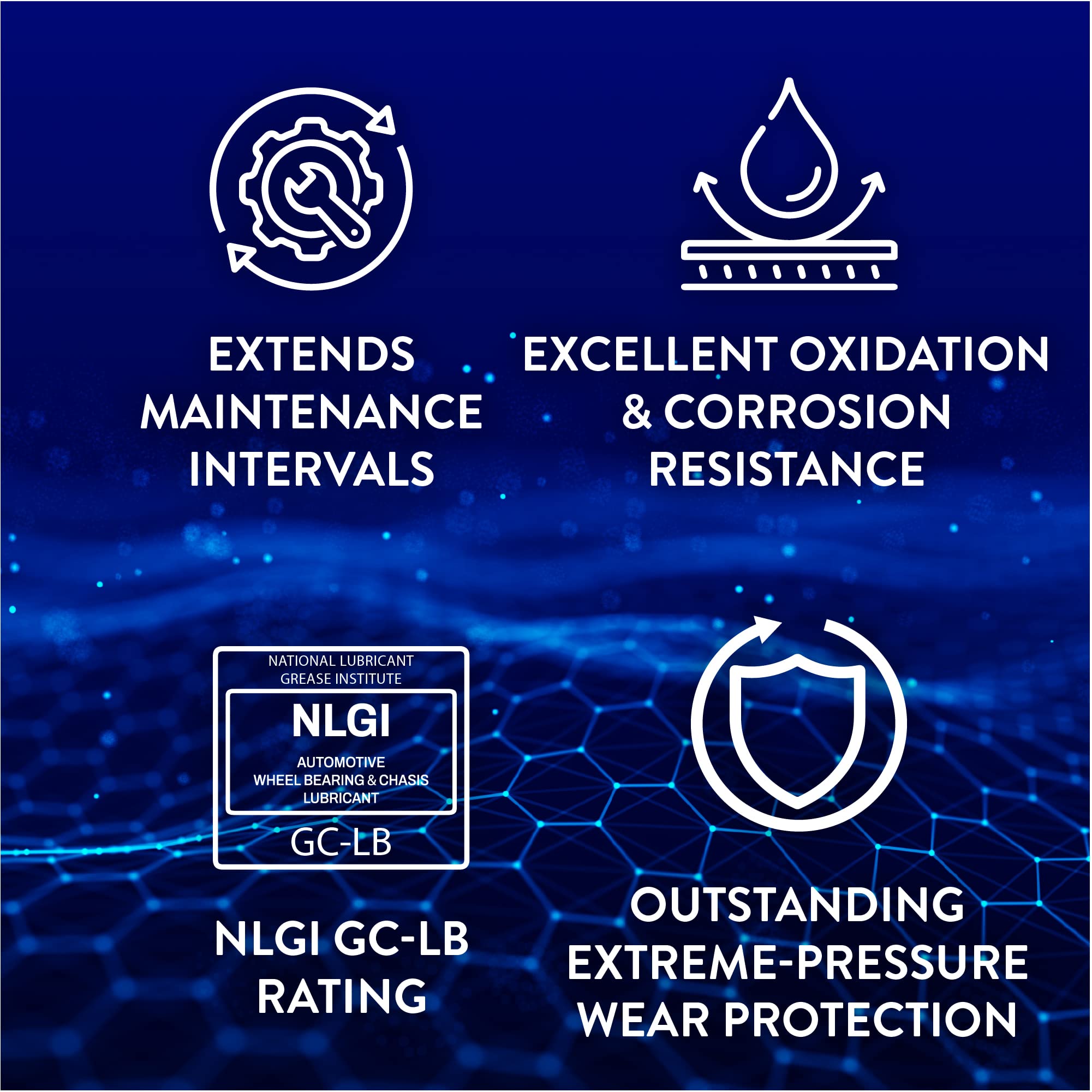 Atomlube All Purpose Grease, 10-Pack 14 Oz. Tubes | Multi Function Lubricant | Automotive Grease And Marine Grease For Boat Acce