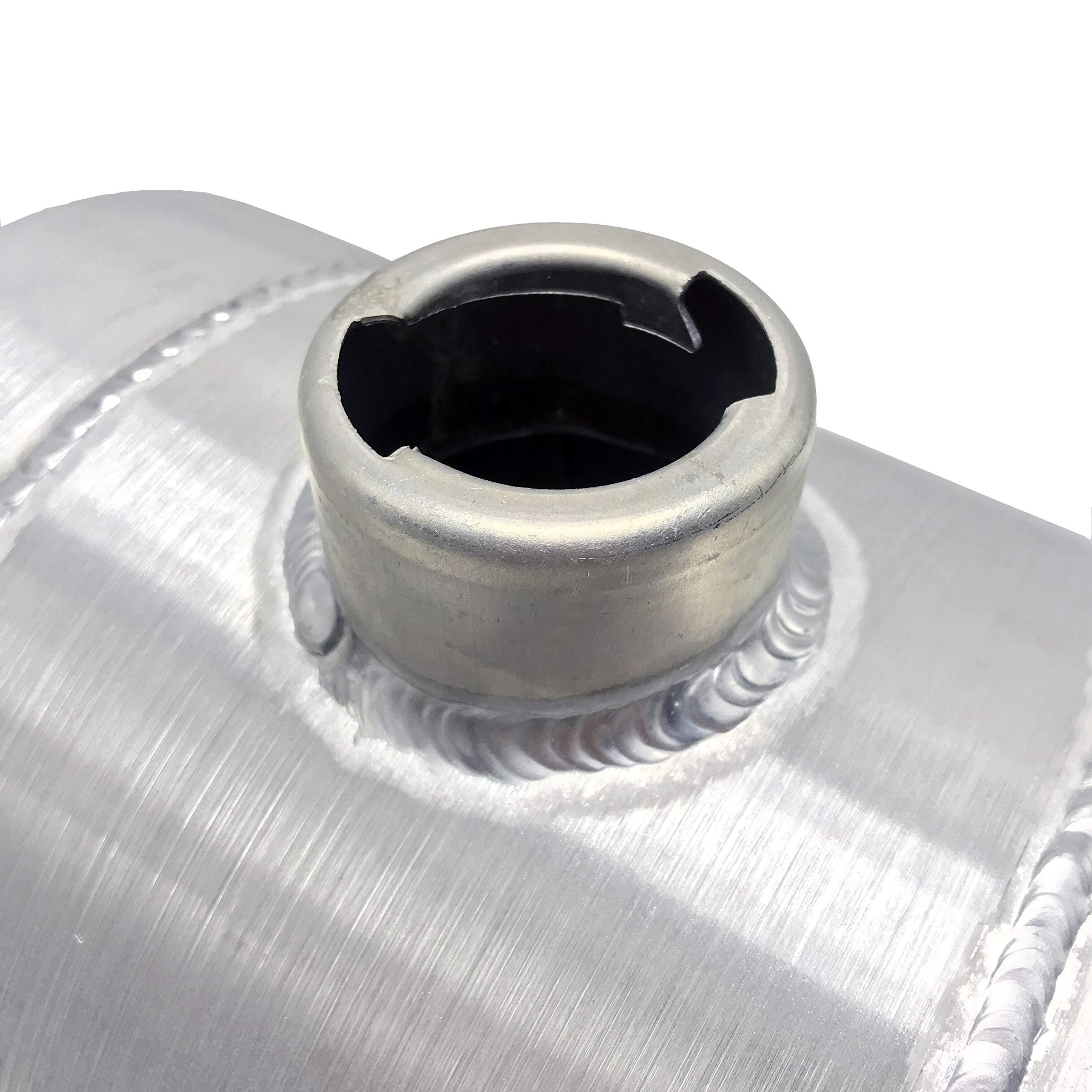 Jsd 2.5 Gallons 12' X8' Center Fill Spun Fuel Tank / Gas Tank 1/4 Npt For Go Cart