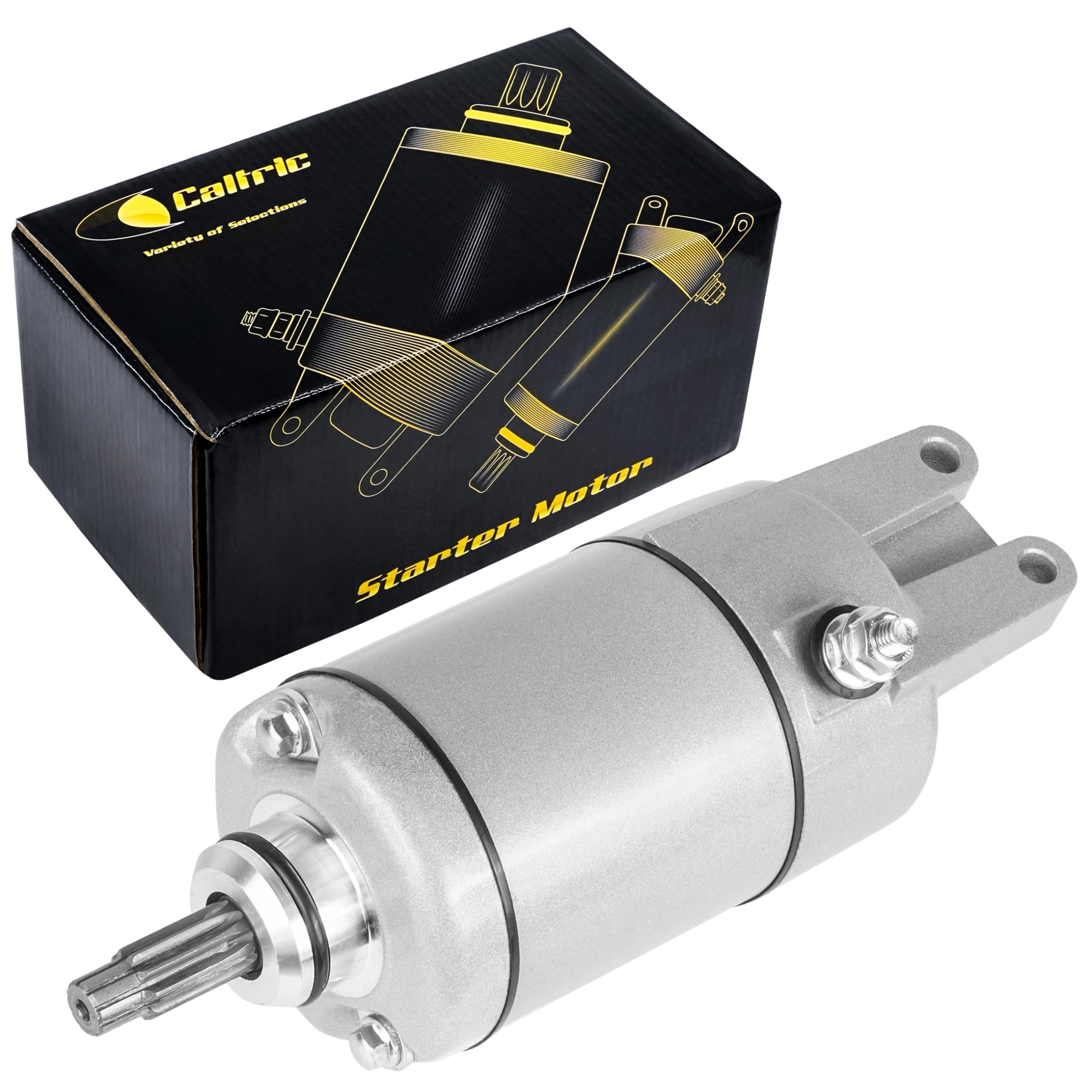 Caltric Starter Compatible With Honda Trx500 Trx500Fpa Trx500 Fpa Fa Foreman Rubicon 500 2001-2014