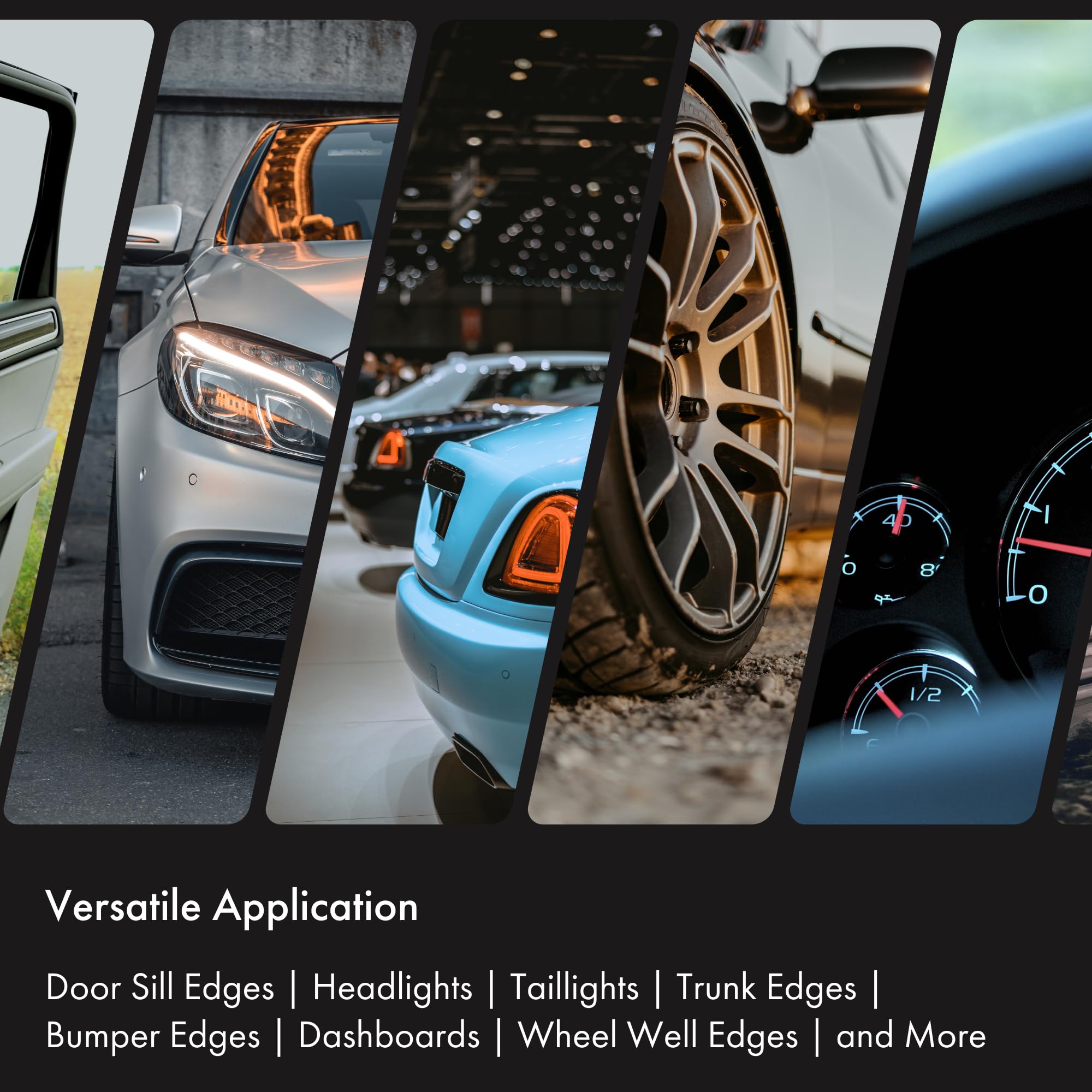 Xpel Clear Universal Door Sill Guard, 60'' X 2.75'' - Car Or Truck Door Interior Protection Film Kit For Door Sills Against High