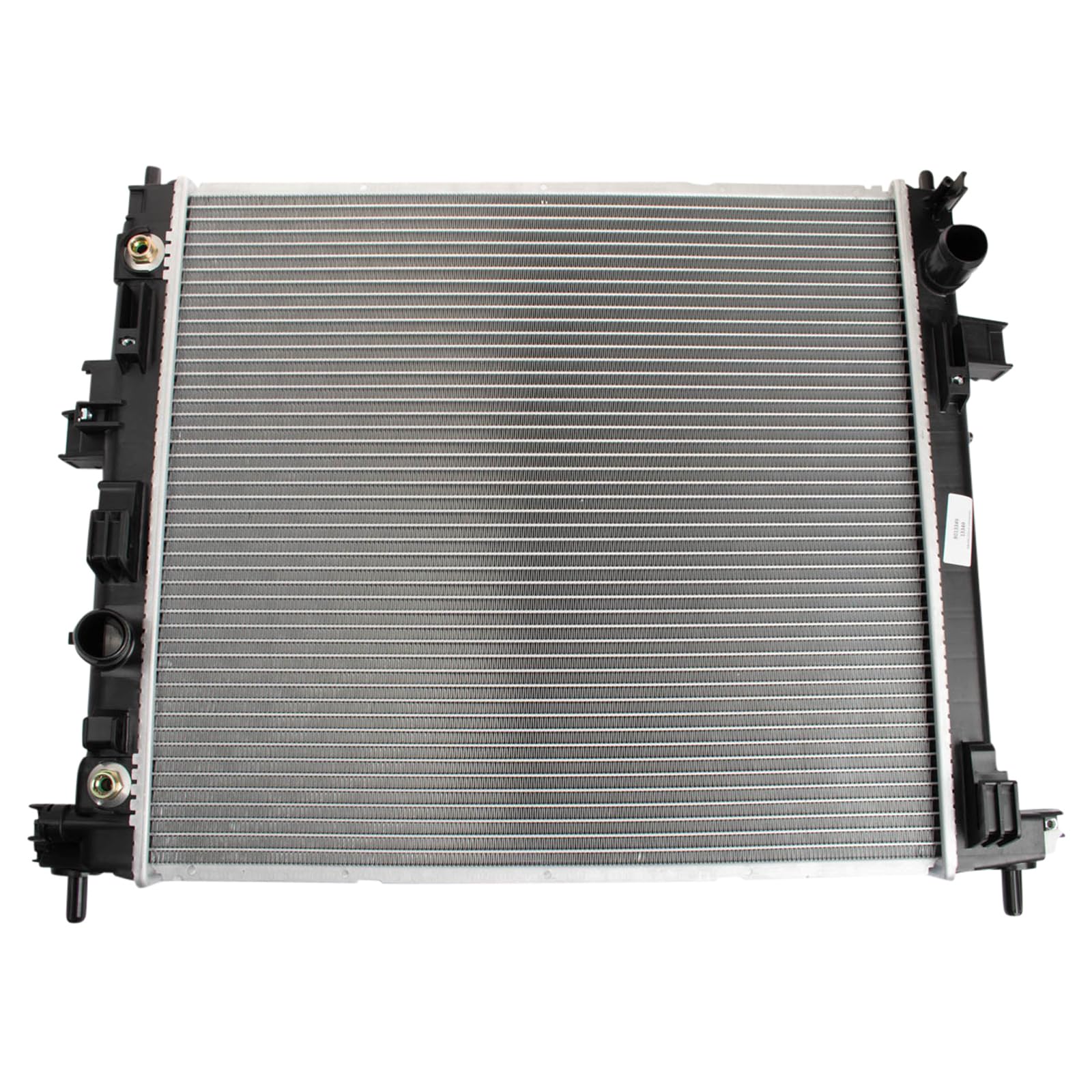 Trq Radiator Assembly Aluminum Core Compatible With 13-16 Cadillac Ats 14-15 Cts Cu13349 Cu13350
