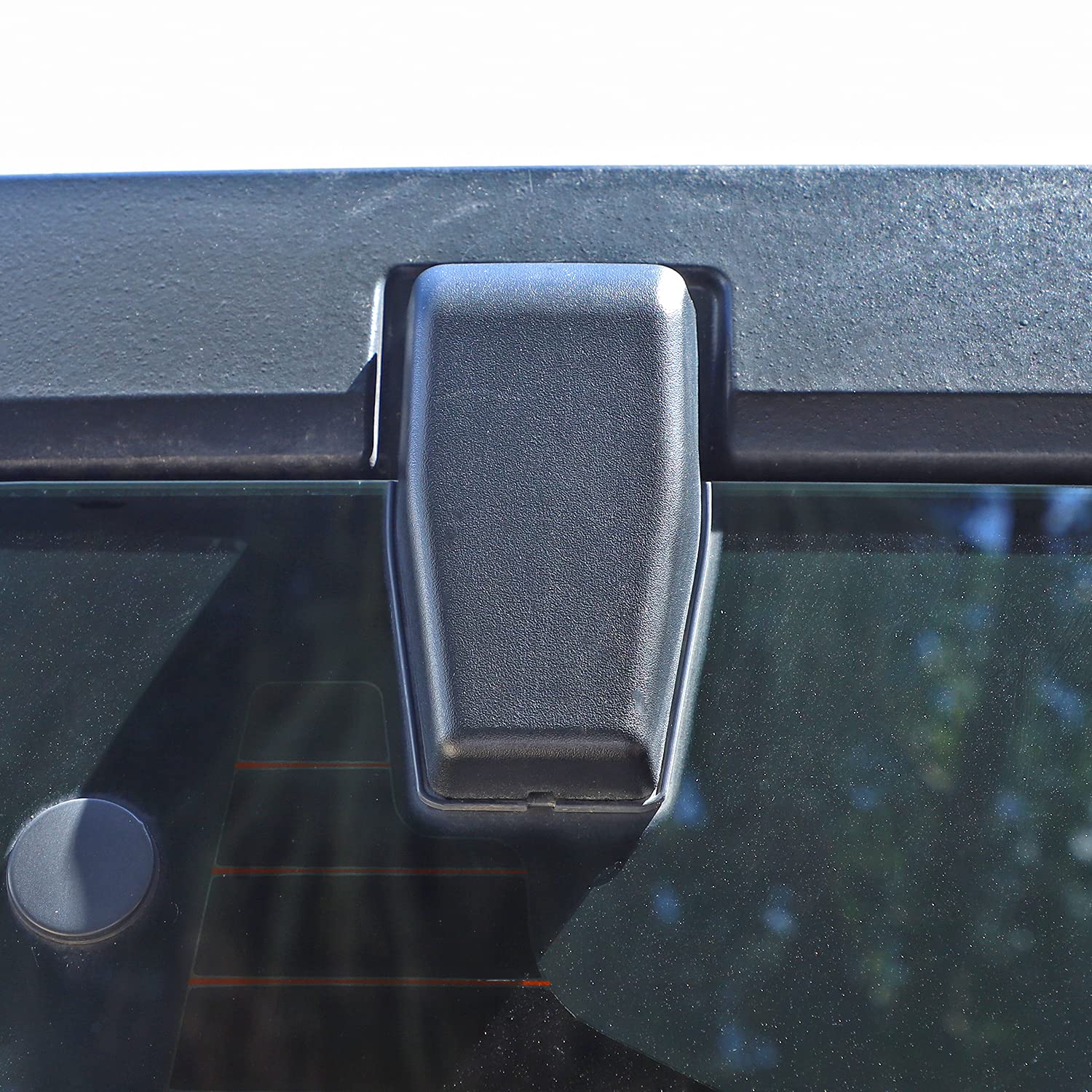 Hoolcar Rear Window Hinge Cover Liftgate Glass Hinge Cover For 2007-2017 Jeep Wrangler Jk Jku Hardtop, Black
