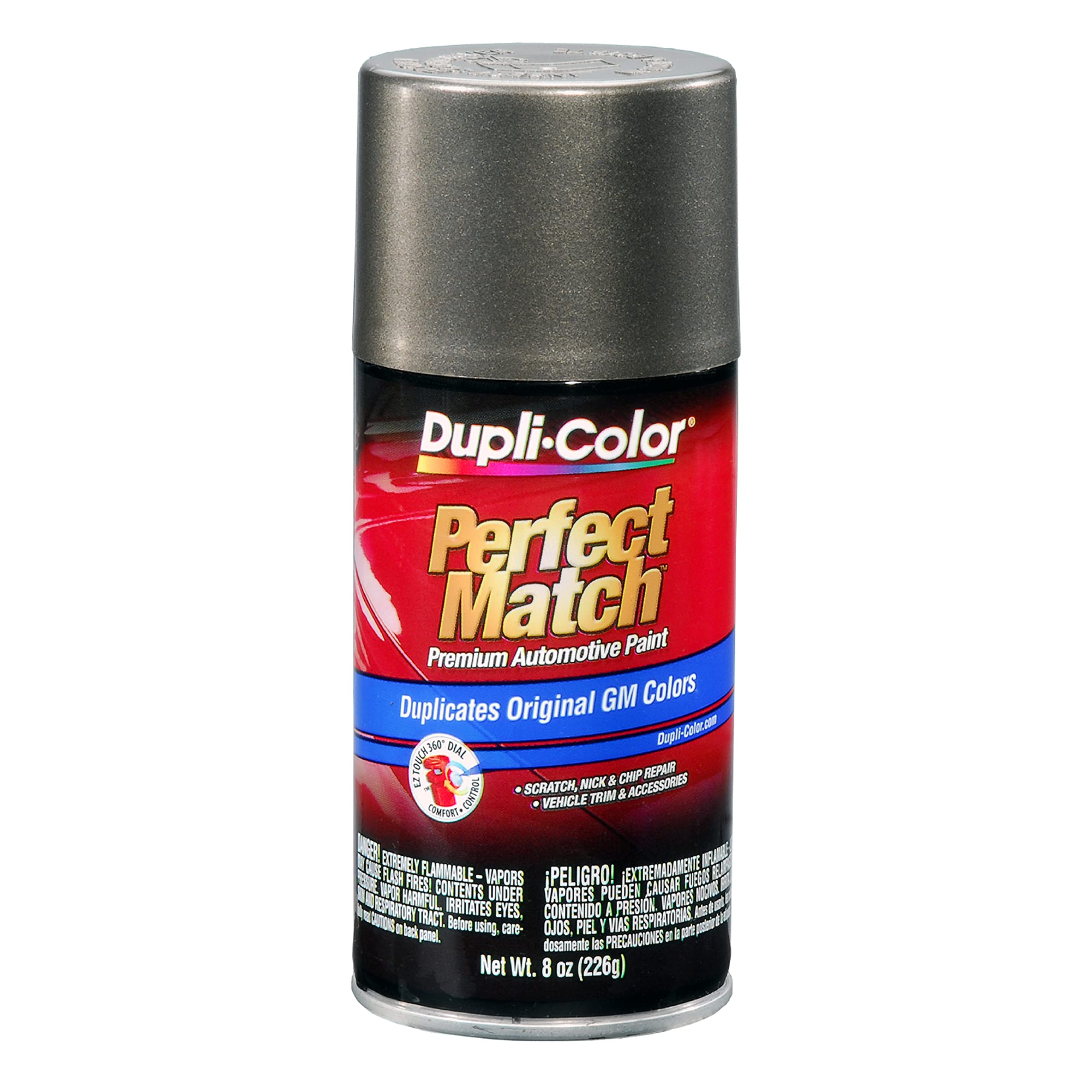 Dupli-Color Ebgm04937 Perfect Match Automotive Spray Paint - General Motors Dark Bronzemist Metallic, 76 Wa528F - 8 Oz. Aerosol 