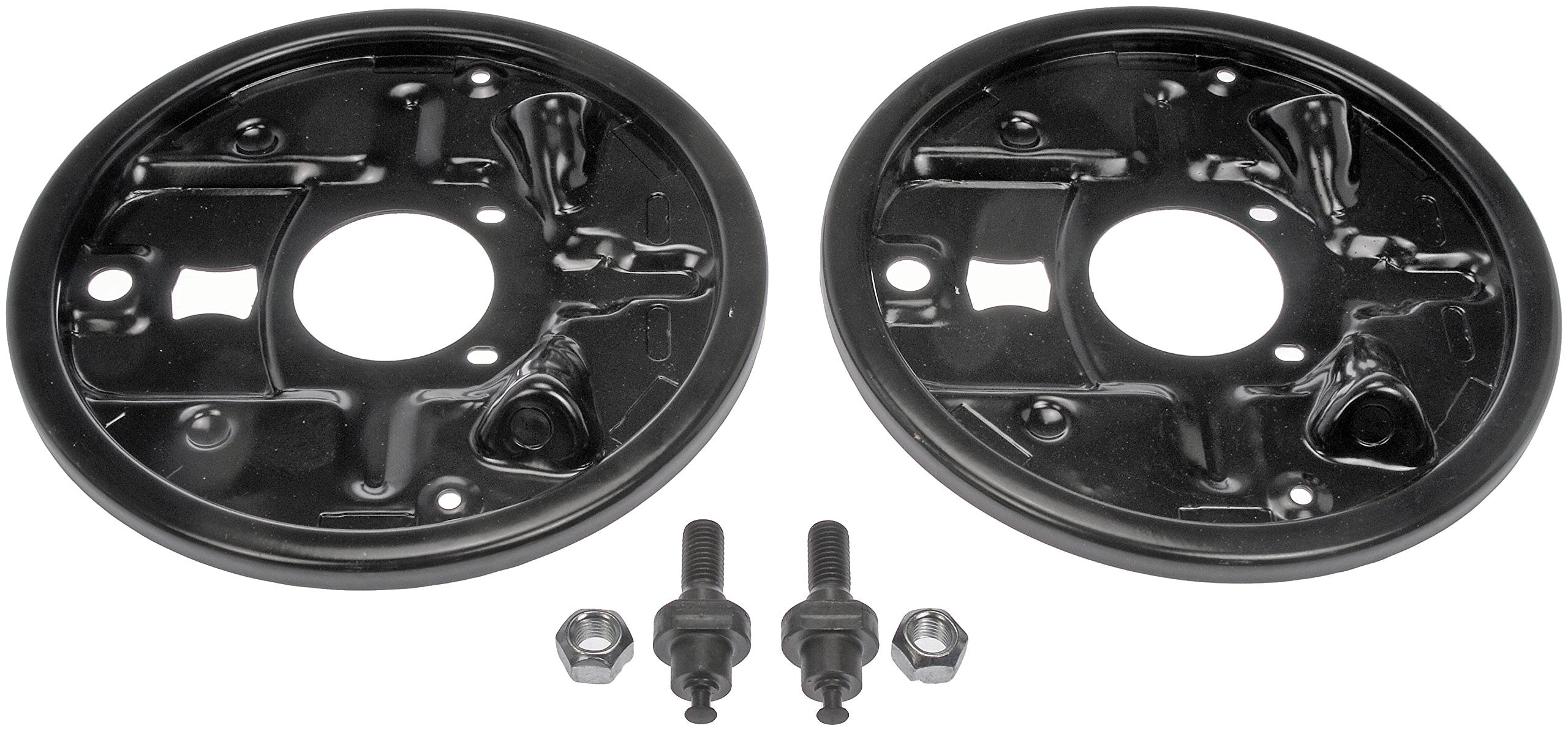 Dorman 924-220 Rear Brake Backing Plate - 1 Pair Compatible With Select Models
