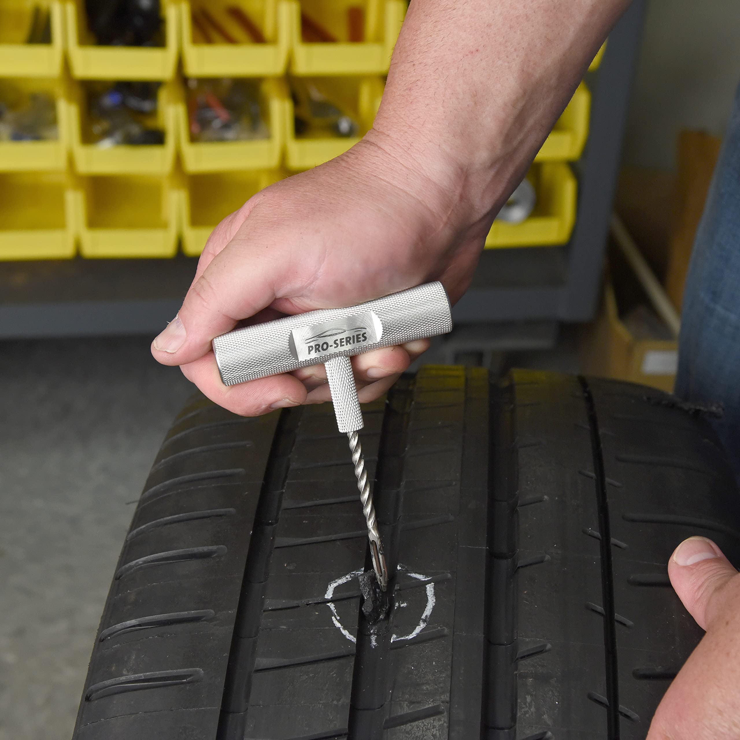 Slime 20290-1 Tire Plug Kit Pro Series, Ultimate Reamer Plugger Set