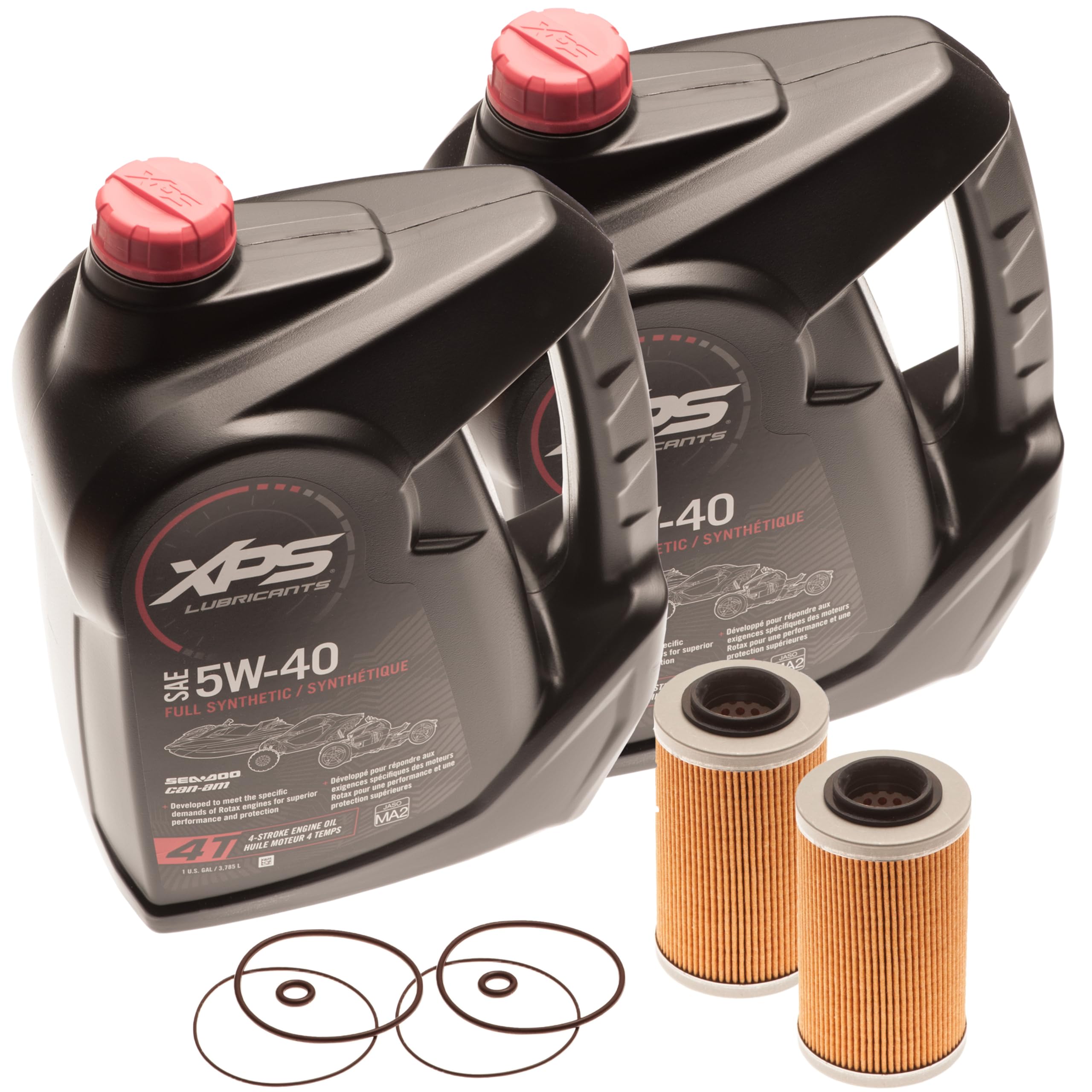 Sea Doo BRP Oil Change Kit W/Filter & O Rings All 4-Tec GTX GTI RXP RXT 2 Pack