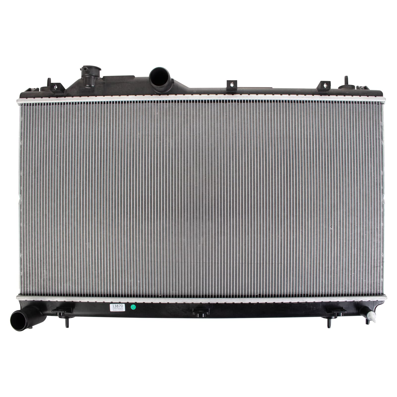 Trq Center Front Radiator Assembly Aluminum Core Compatible With 20-22 Subaru Legacy Outback Su3010669