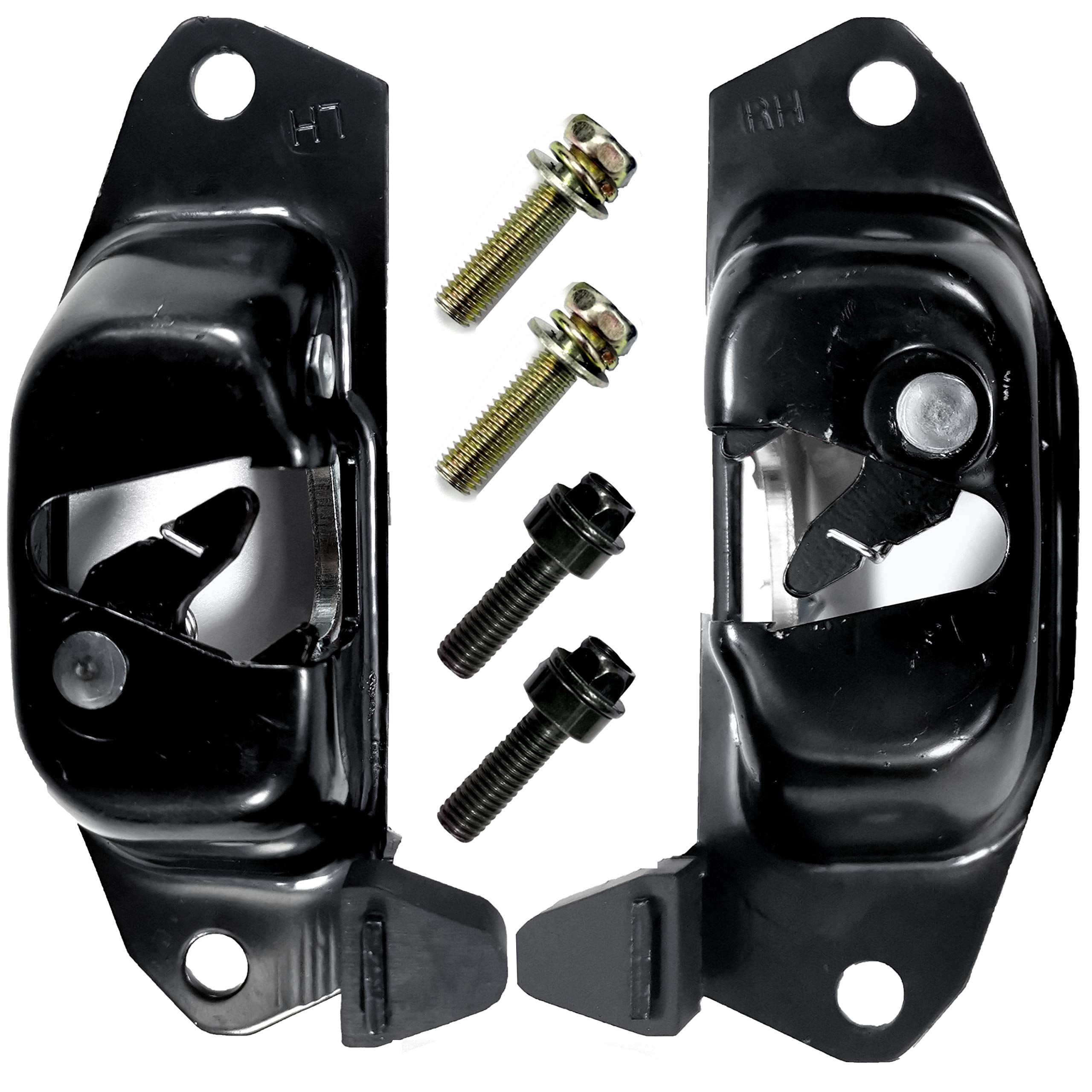 Left Right Tailgate Latch Lever For 1999-2007 Chevy/Chevrolet Silverado 1500 2500 3500 &Hd Series, Avalanche 1500 2500 3500 &Gmc Sierra 1500 2500 3500 &Cadillac Escalade Ext, Replace 15921948 15921949