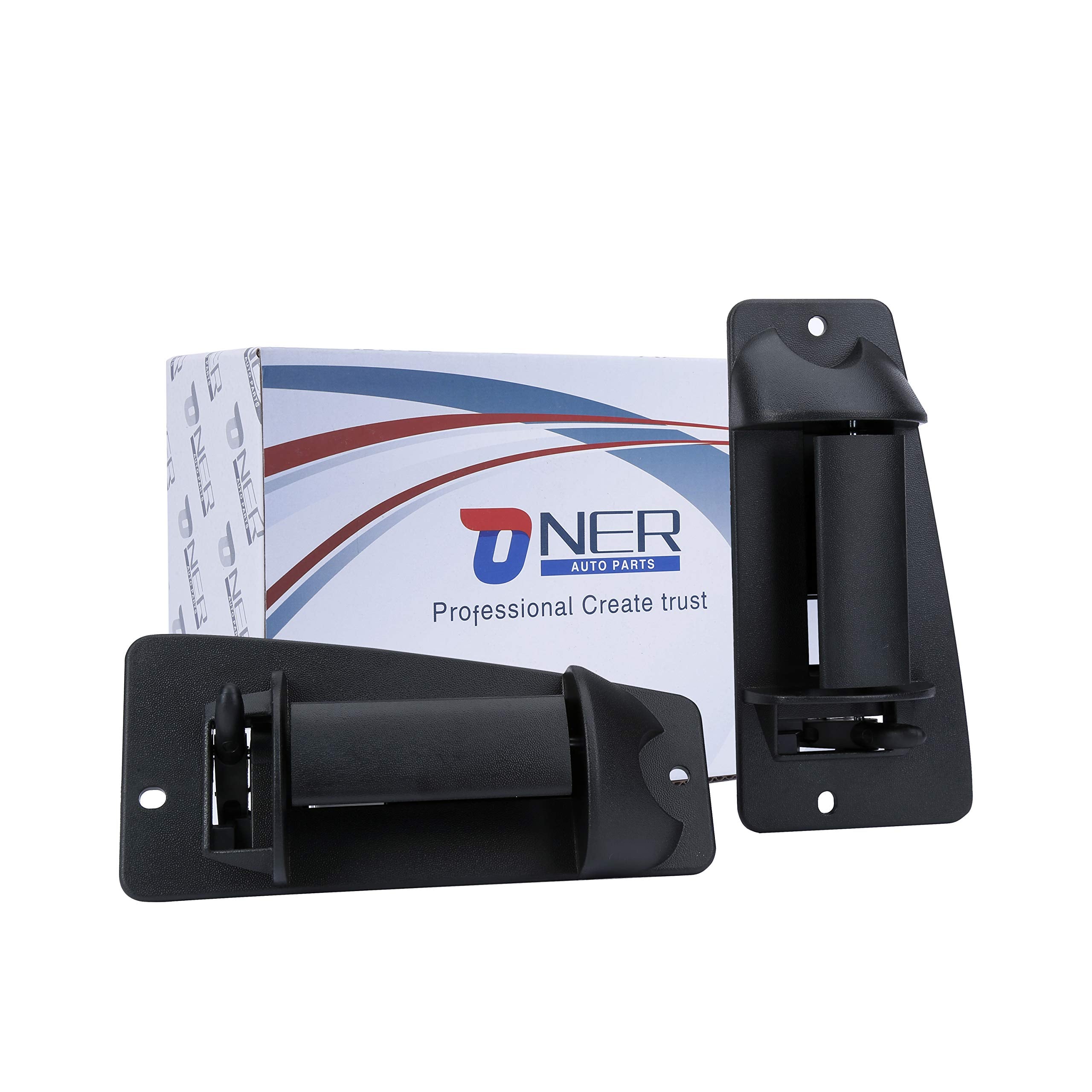ONER Exterior Rear Left Driver and Right Passgenger Side Extended Cab Door Handle,Fit for 1999-2007 Chevy Silverado GMC Sierra 1