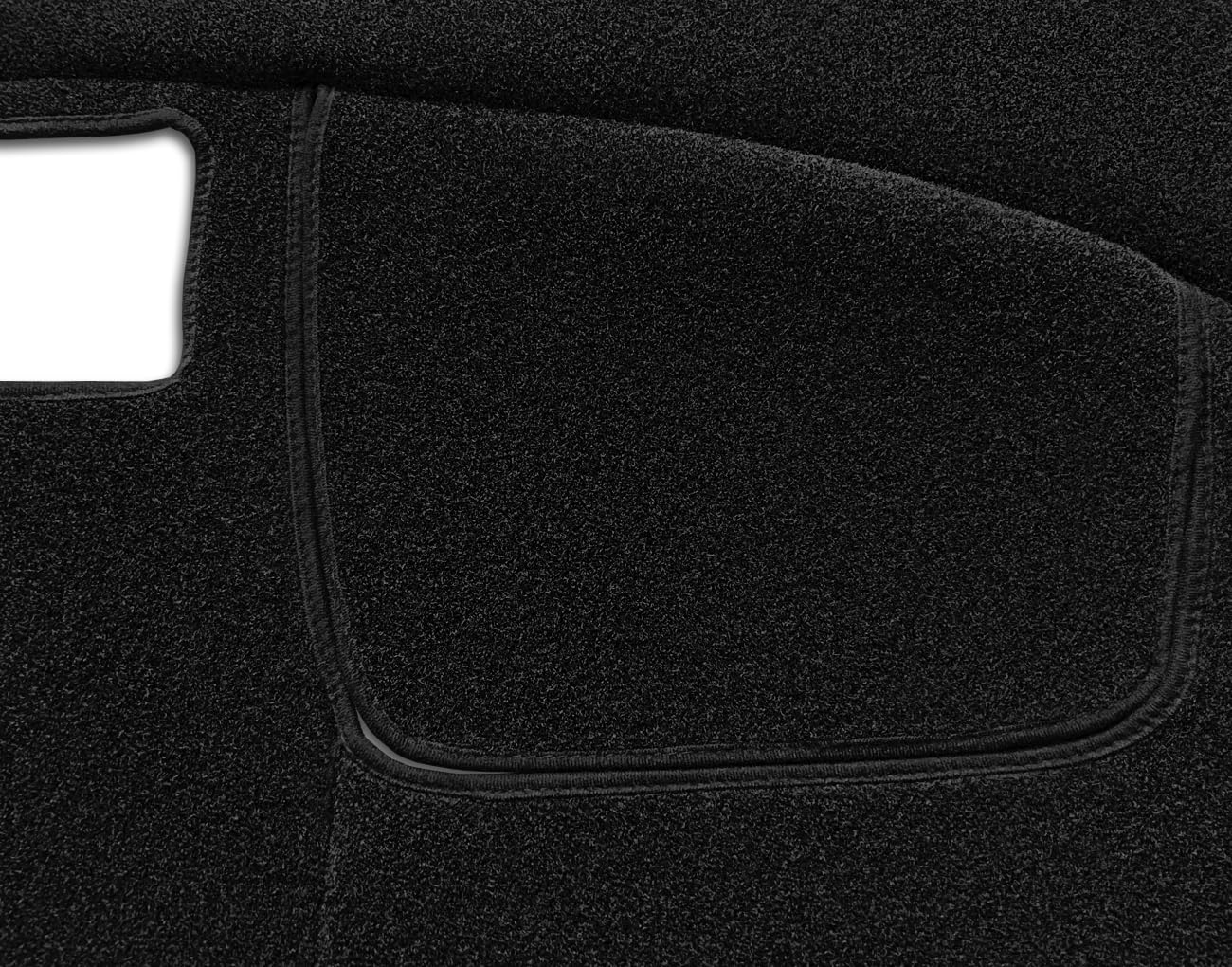Dashboard Cover Dash Cover Mat Pad Carpet Custom Fit for Chevy Chevrolet Cavalier 1995-2005 (Black) Y46