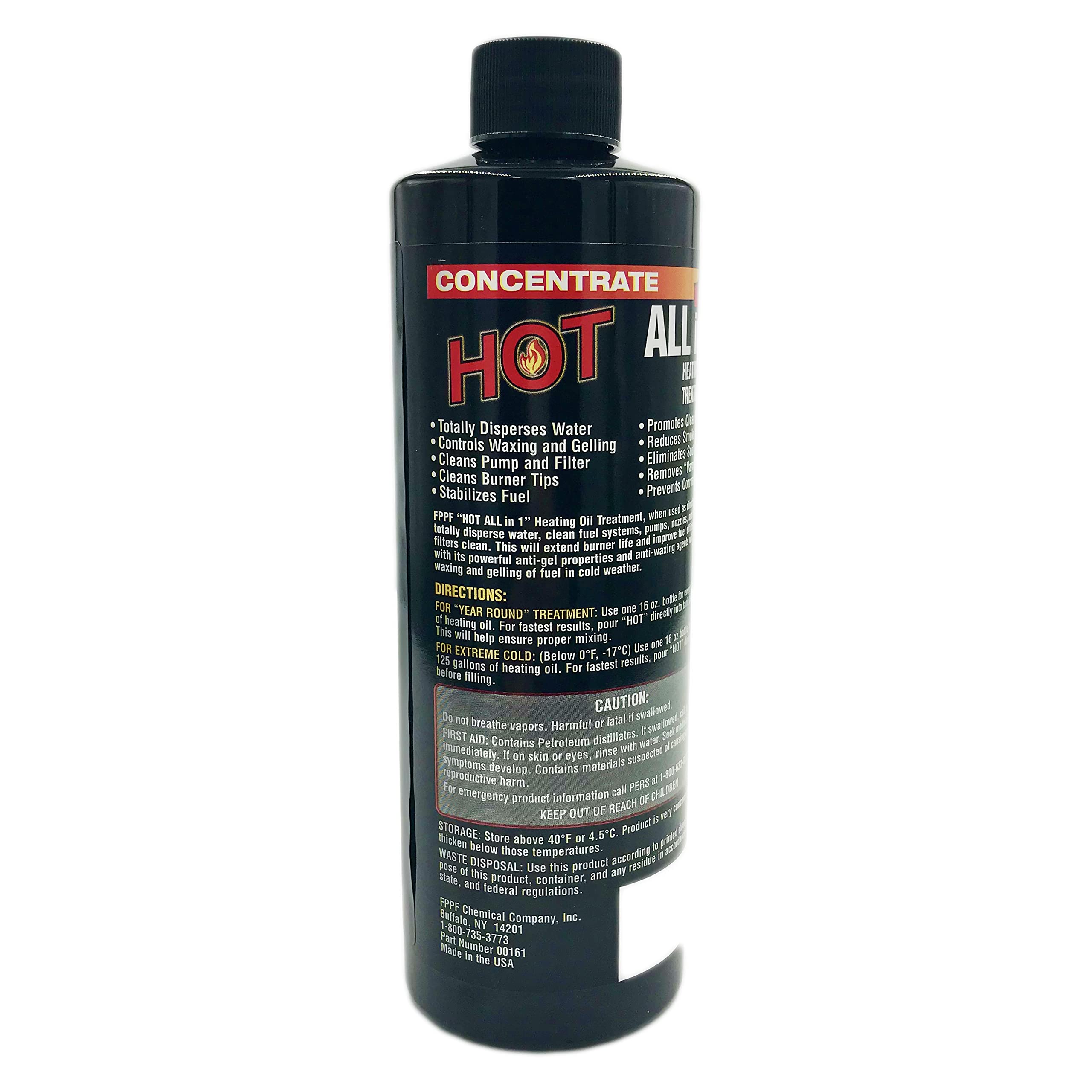 Fppf Chemical Co 00161 16 Oz Hot 4-In-1 Heating Oil Treatment (2 Bottles)