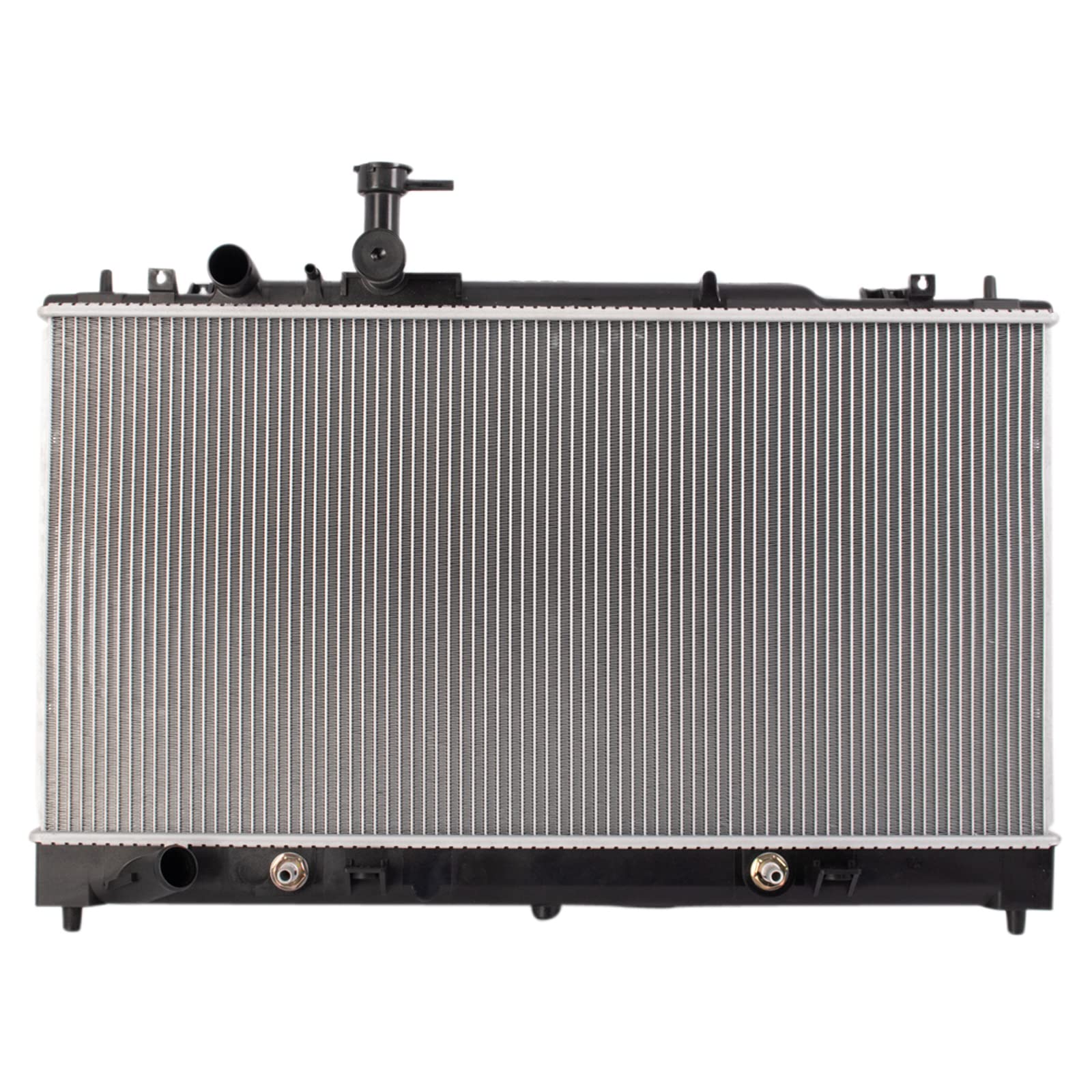 Trq Radiator Assembly Aluminum Core Compatible With 03-08 Mazda 6 Cu2673 Ma3010200