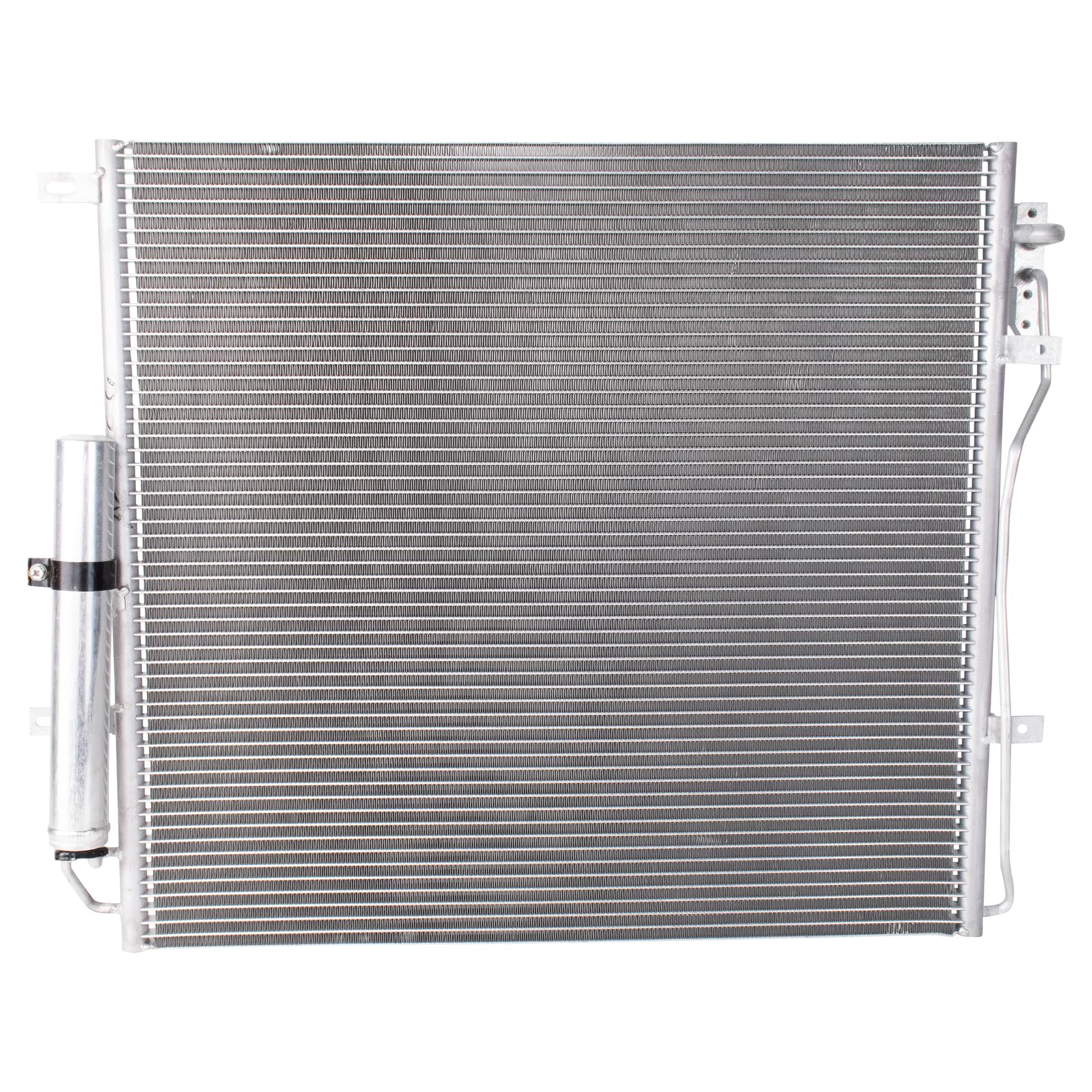 TRQ Air Conditioning A/C Condenser Receiver Drier Compatible with 2010-2016 Land Rover LR4 2010-2013 Range Rover Sport