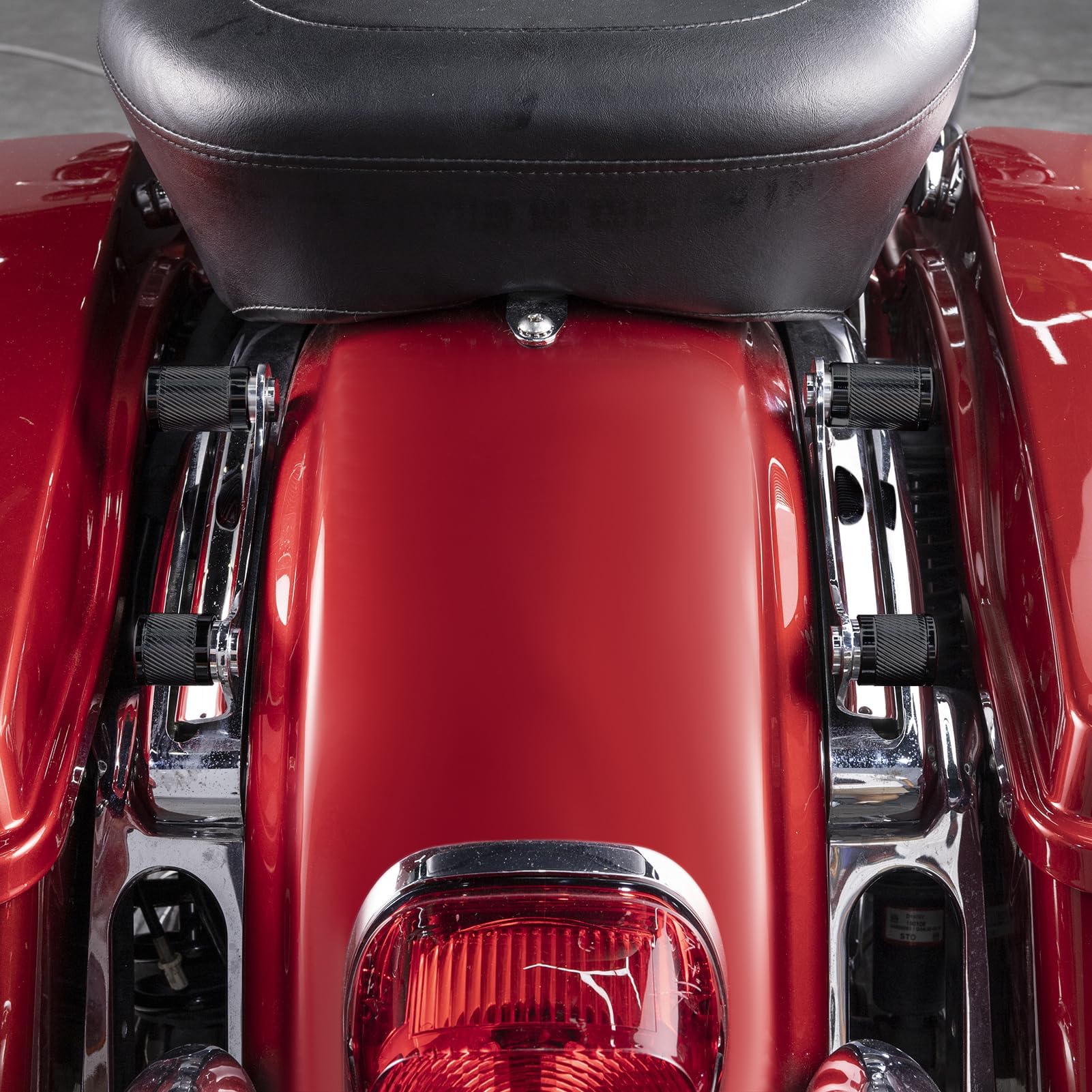 Mofun 4 Point Docking Hardware Covers Kit Rack Docking Point Magnet Caps Compatible with Harley Touring Street Road Electra Glid