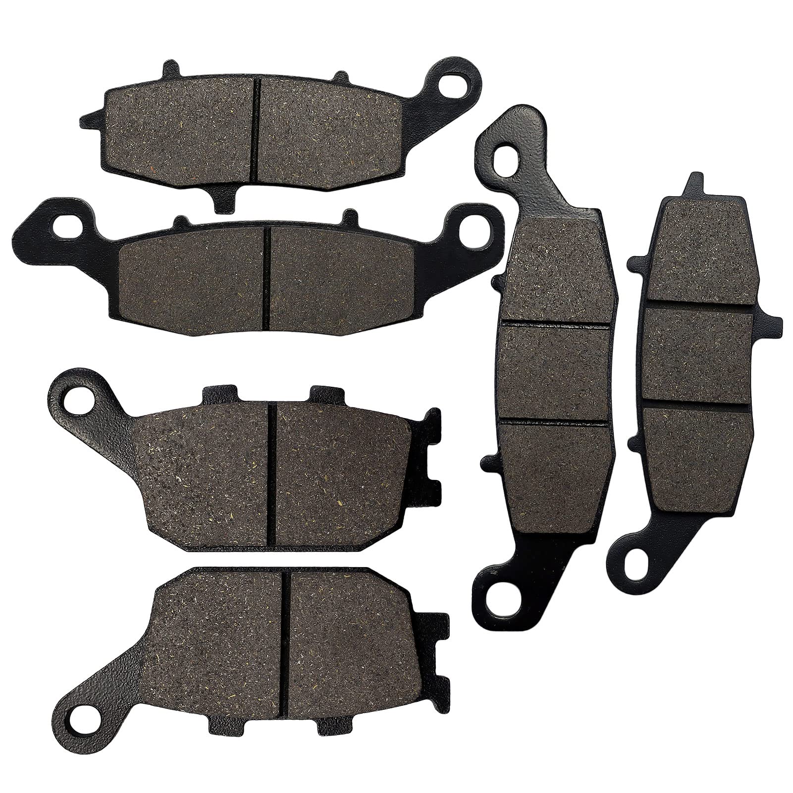 SOLLON Front and Rear Brake Pads for Suzuki 650 DL650 VStrom 2004-2020 DL1000 1000 V-Strom 2002-2010 SV650 SV 650 2003-2015 GSR7