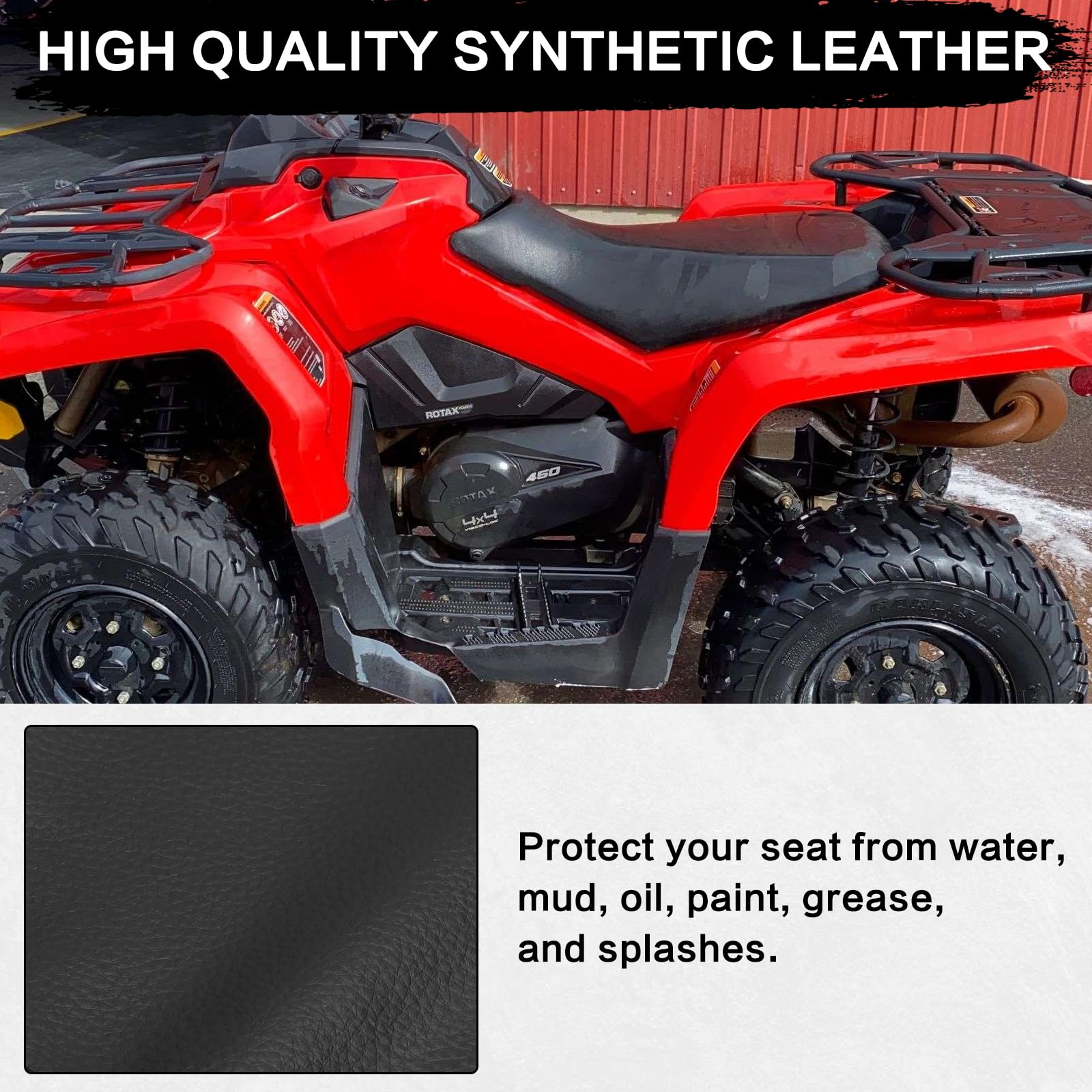 Smotrcc Outlander Seat Covers Compatible With Can Am Outlander Max 450 500 570 650 800 850 1000 2013-2021,Accessories For Can Am Seat Replacement