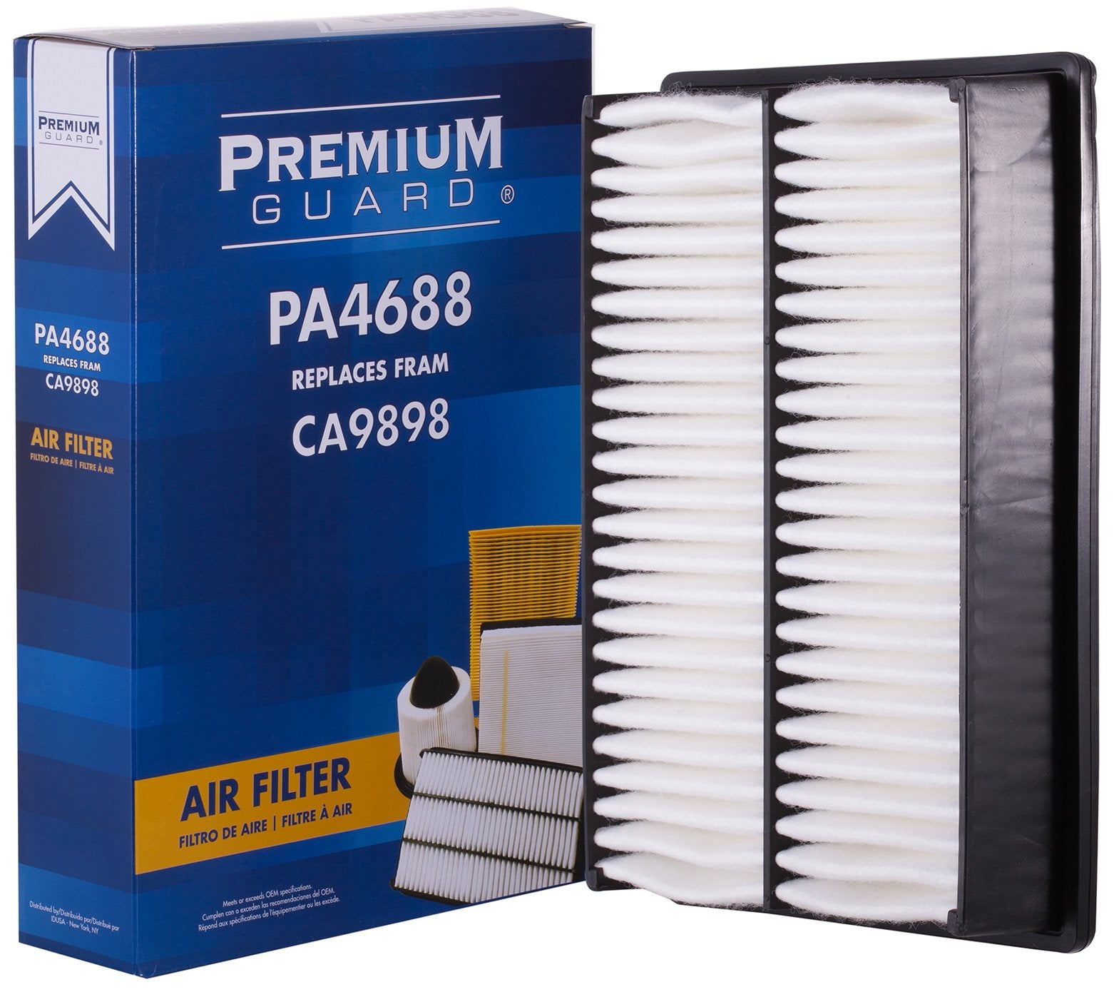 Pg Engine Air Filter Pa4688 | Fits 2013-04 Mazda 3, 2010-06 5, 2013-09 3 Sport