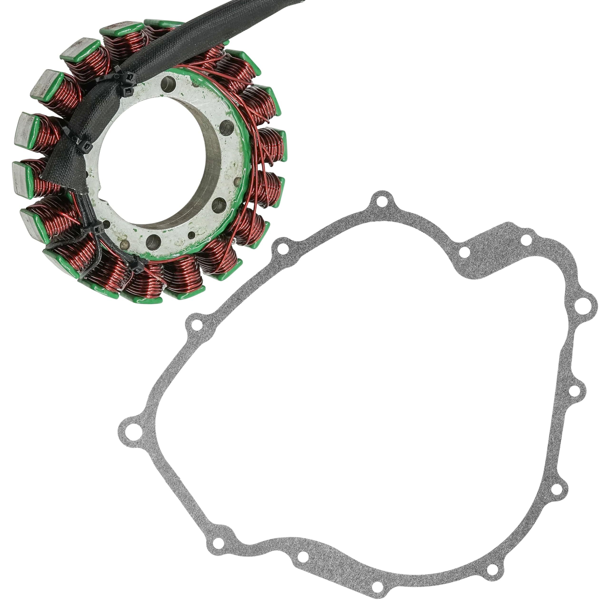 Caltric Stator And Gasket Compatible With Yamaha Rhino 660 Yxr660F 2004 2005 2006 2007