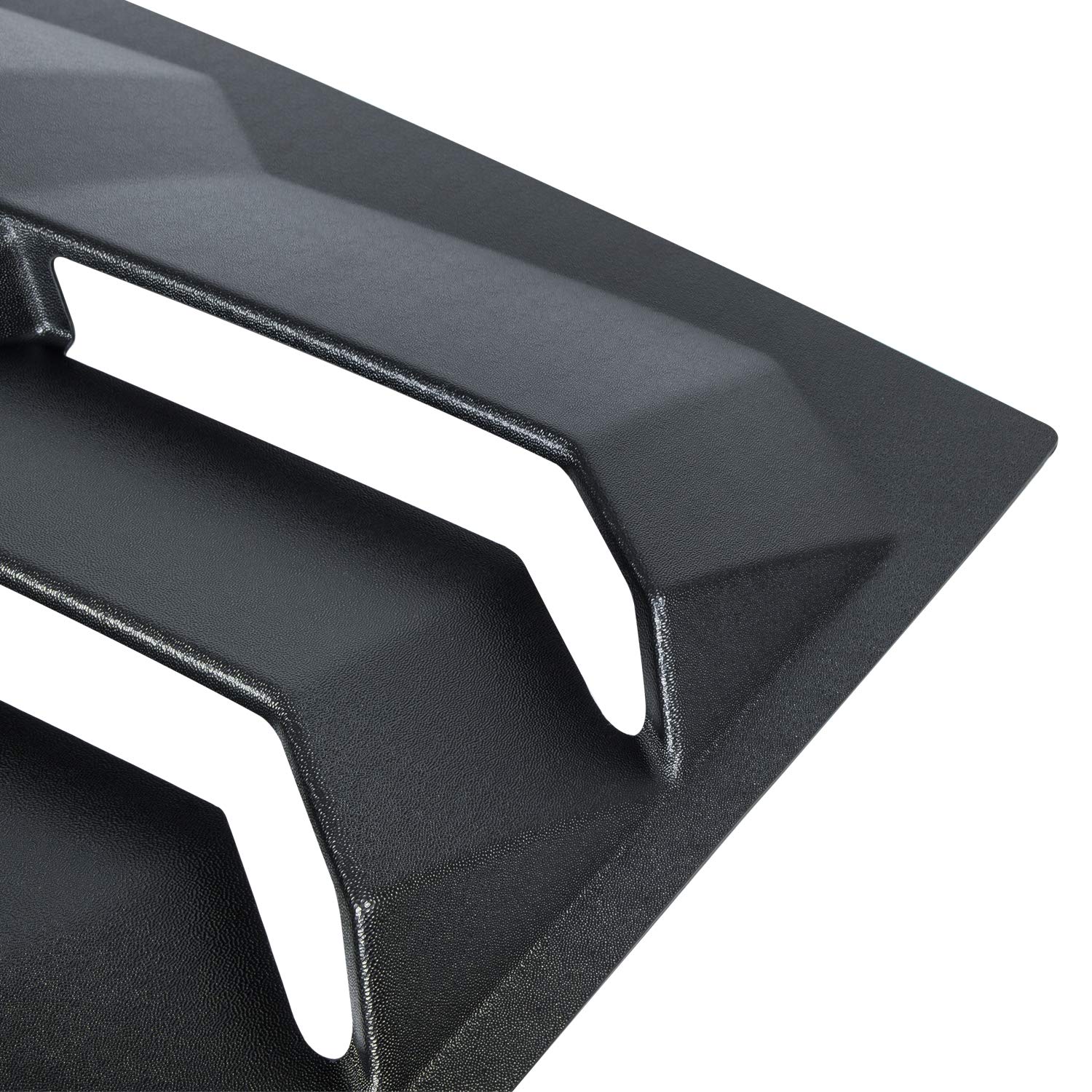 Cumart 2005-2014 Rear+Side Window Louvers Windshield Sun Shade Cover Lambo Style Matte Black Compatible With Ford Mustang 2005 2