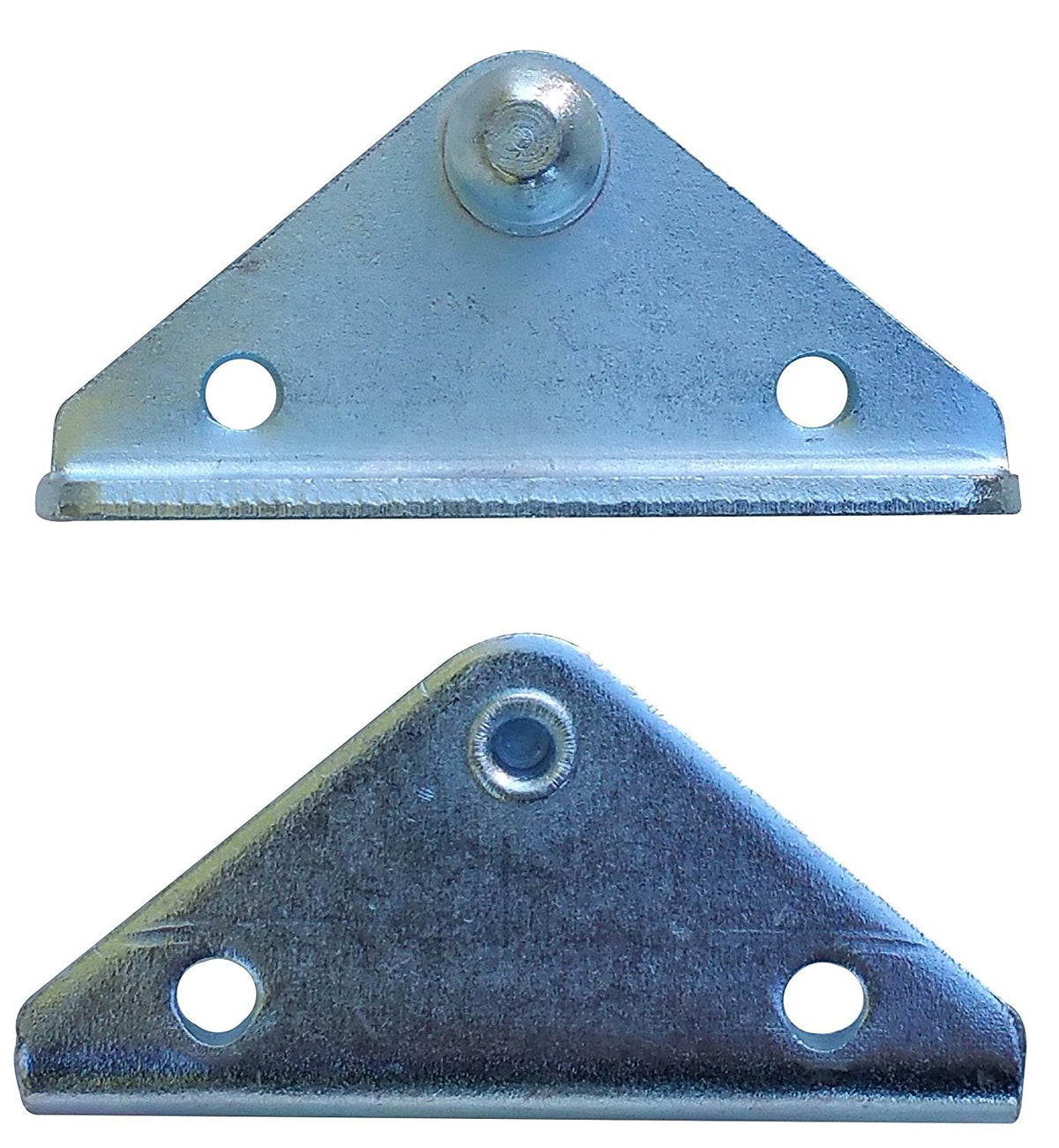 Angled Lift Support Bracket Inside Mount - Zinc Plated 10 Gauge Steel - 10Mm Ball Stud - Gas Strut Mounting Brackets - Gas Shock
