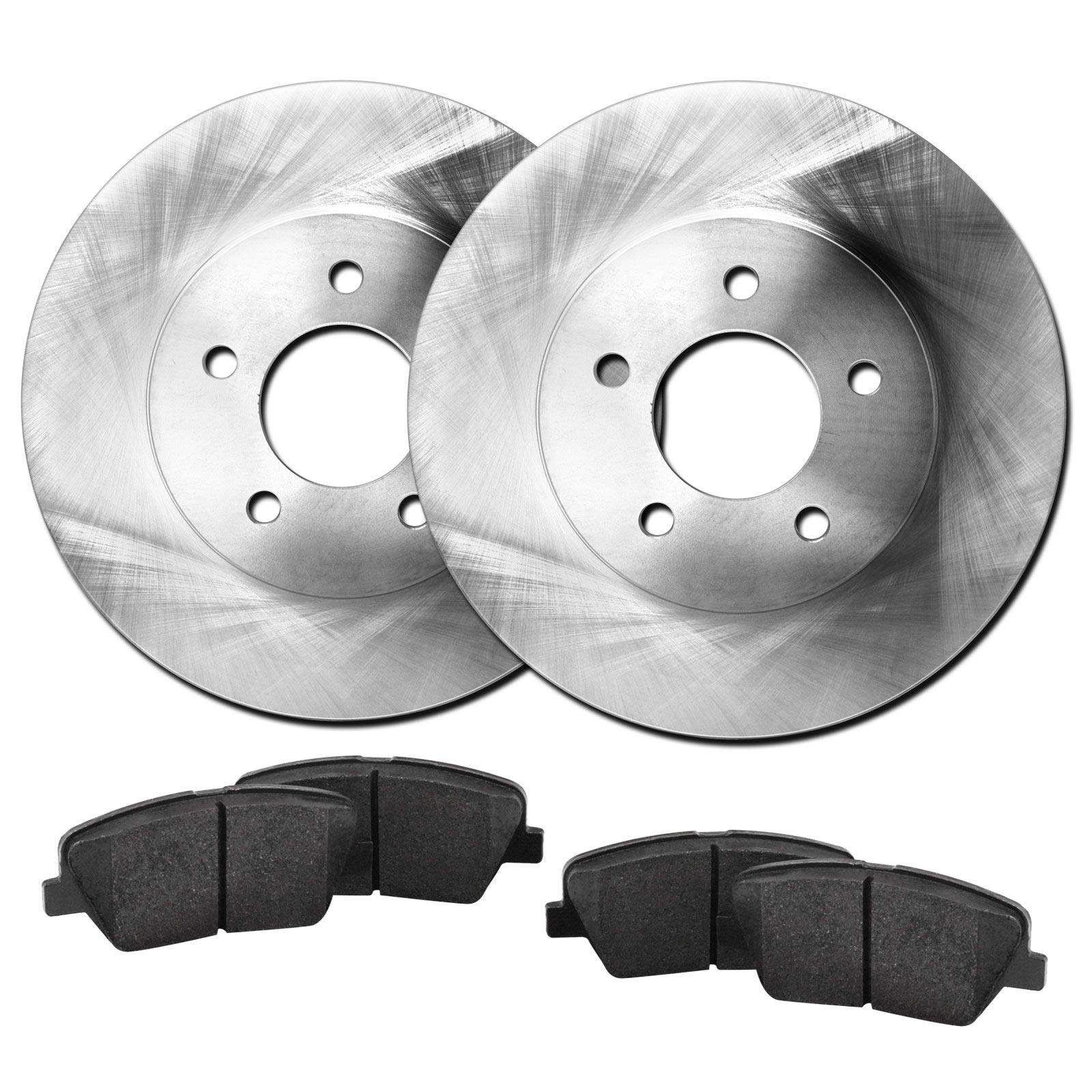 Hart Brakes Rear Brakes And Rotors Kit |Rear Brake Pads| Brake Rotors And Pads| Ceramic Brake Pads And Rotors |Fits 2014-2016 Ca