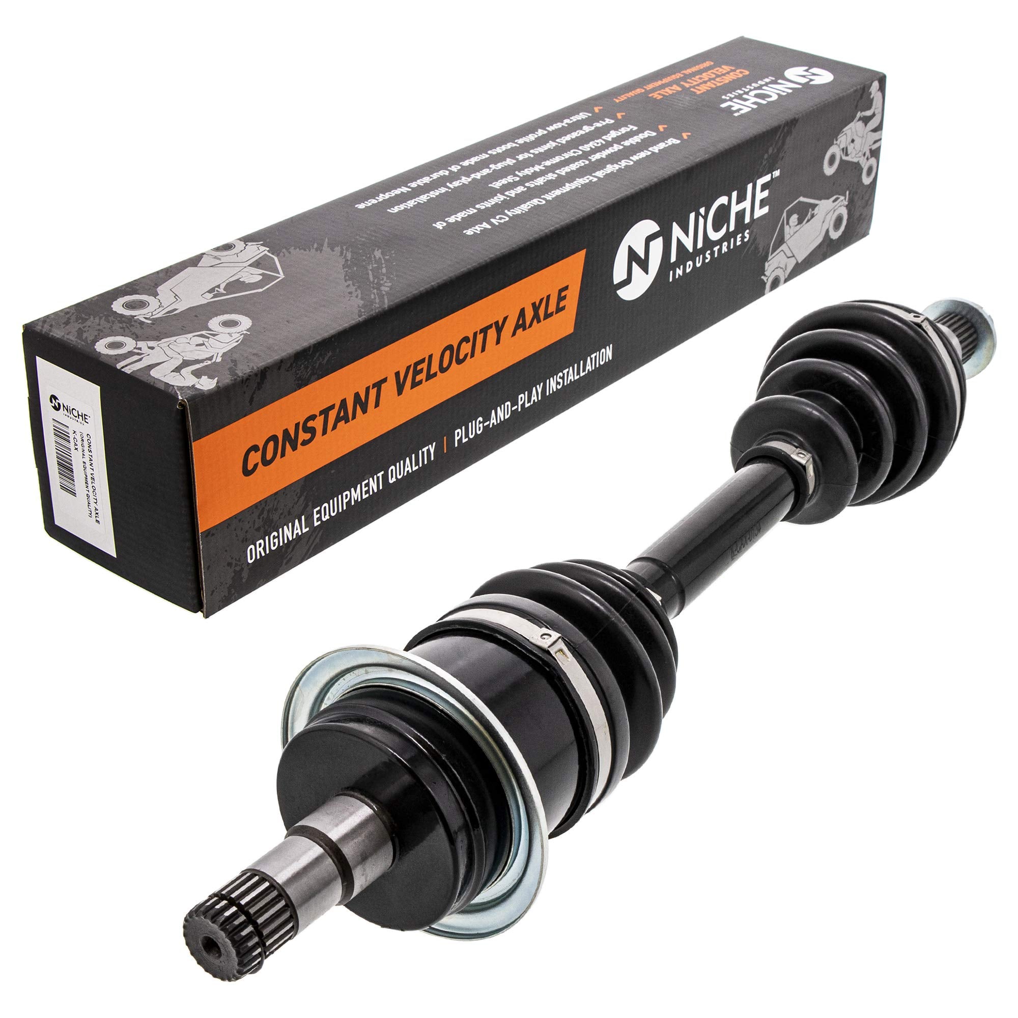 Niche Front Left Cv Axle Half Drive Shaft For Can-Am Outlander Max 650 800R 850 1000 X Mr 705401704 705401384 705401947