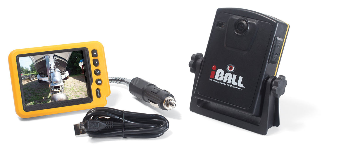Iball 5.8Ghz Wireless Magnetic Trailer Hitch Rear View Camera