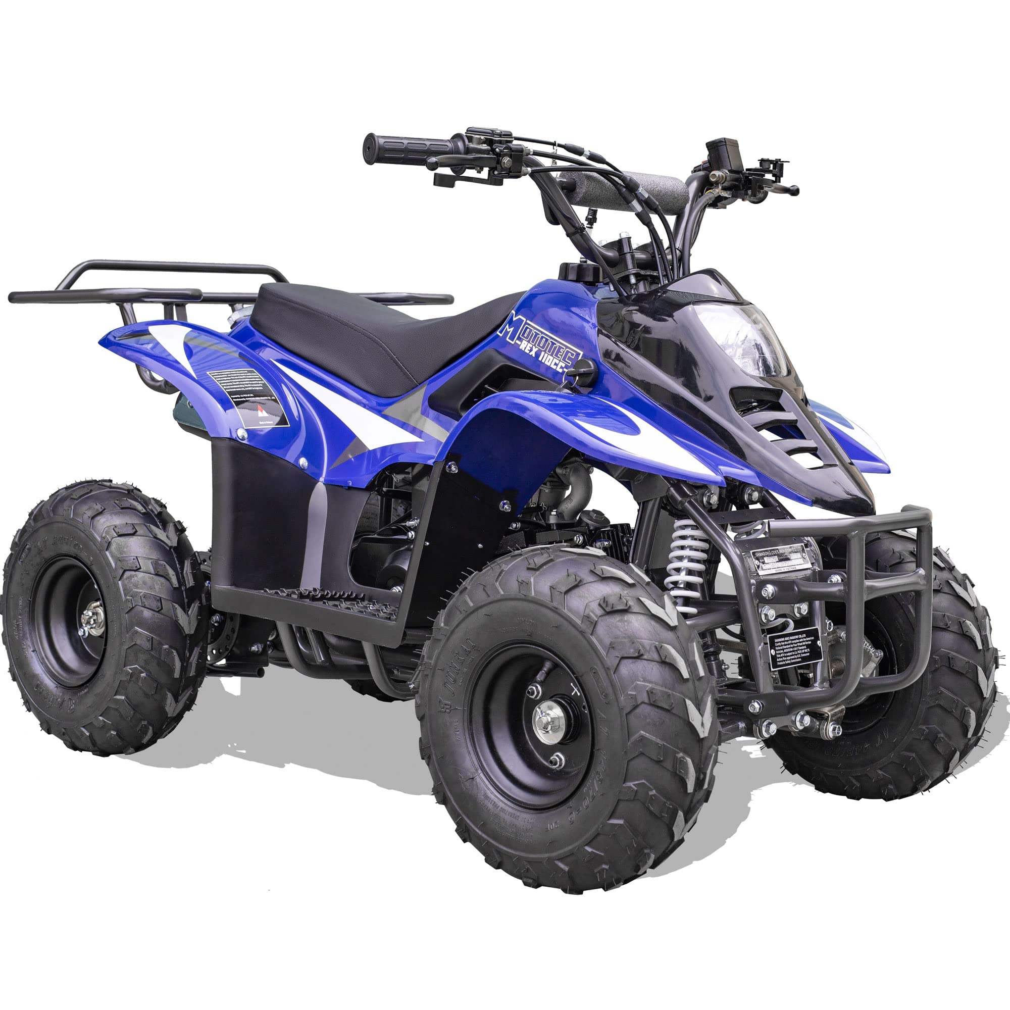 Mototec Rex 110Cc 4-Stroke Kids Gas Atv Blue 49X29X32