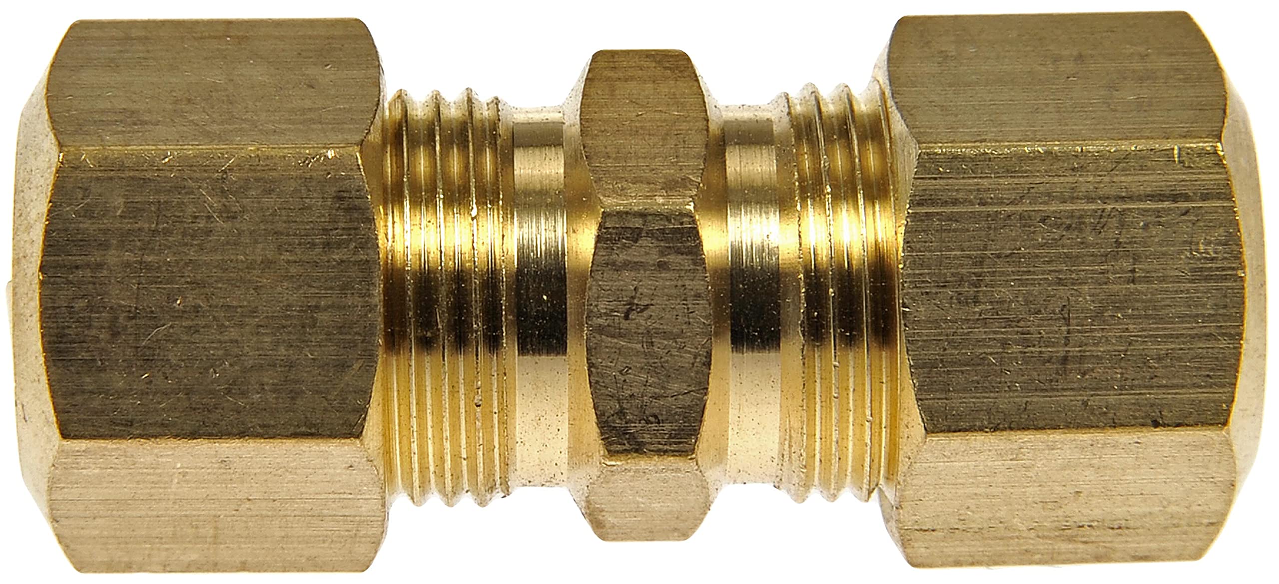 Dorman 785-308 Compression Fitting-Union-3/8 In., 2 Pack Universal Fit