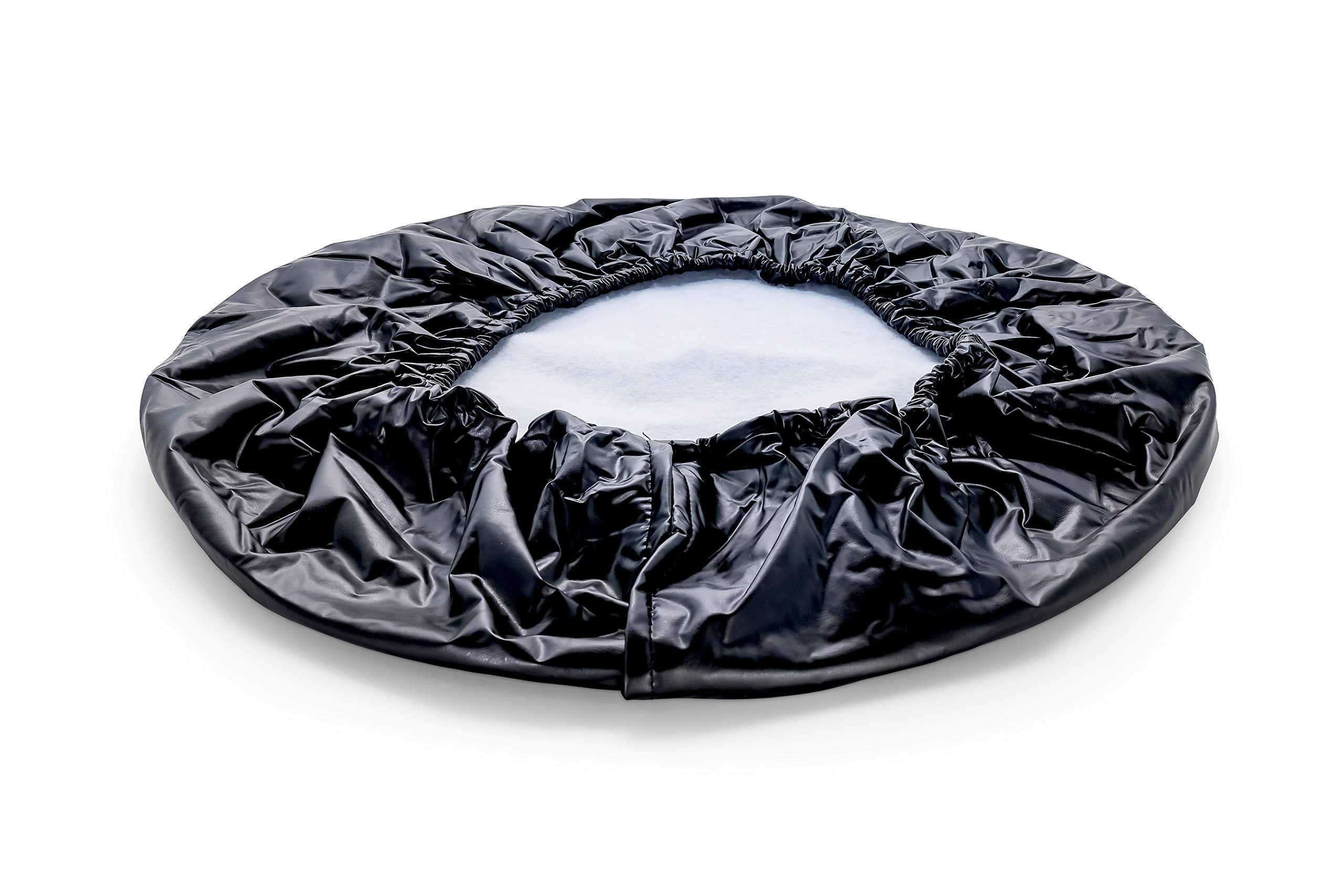Camco 53291 ''Life Is Better At The Campsite'' Spare Tire Cover - Size F (Up To 29'' Tire), Sunrise
