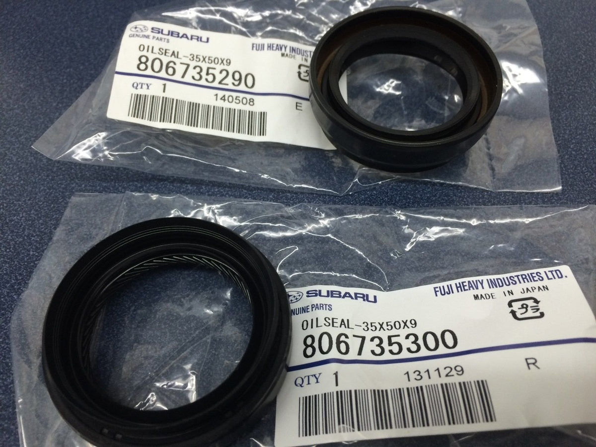 Subaru Front Drive Axle Seal Kit Legacy Forester Outback Impreza Wrx Sti Oem !!