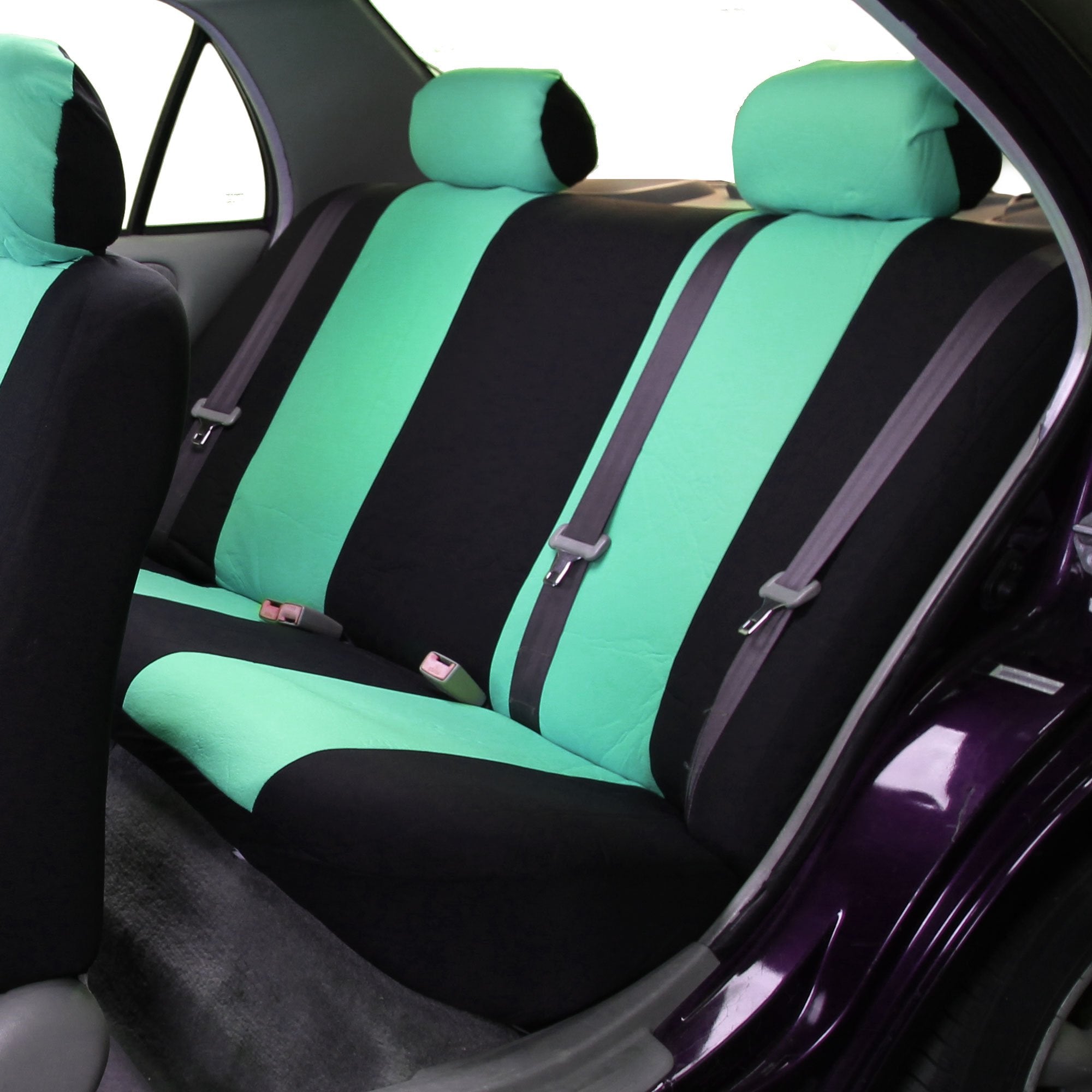 Fh Group Car Seat Cover For Back Seat Cloth - Universal Fit Rear Seat Covers For Cars With Solid Bench,Car Seat Protector For Do
