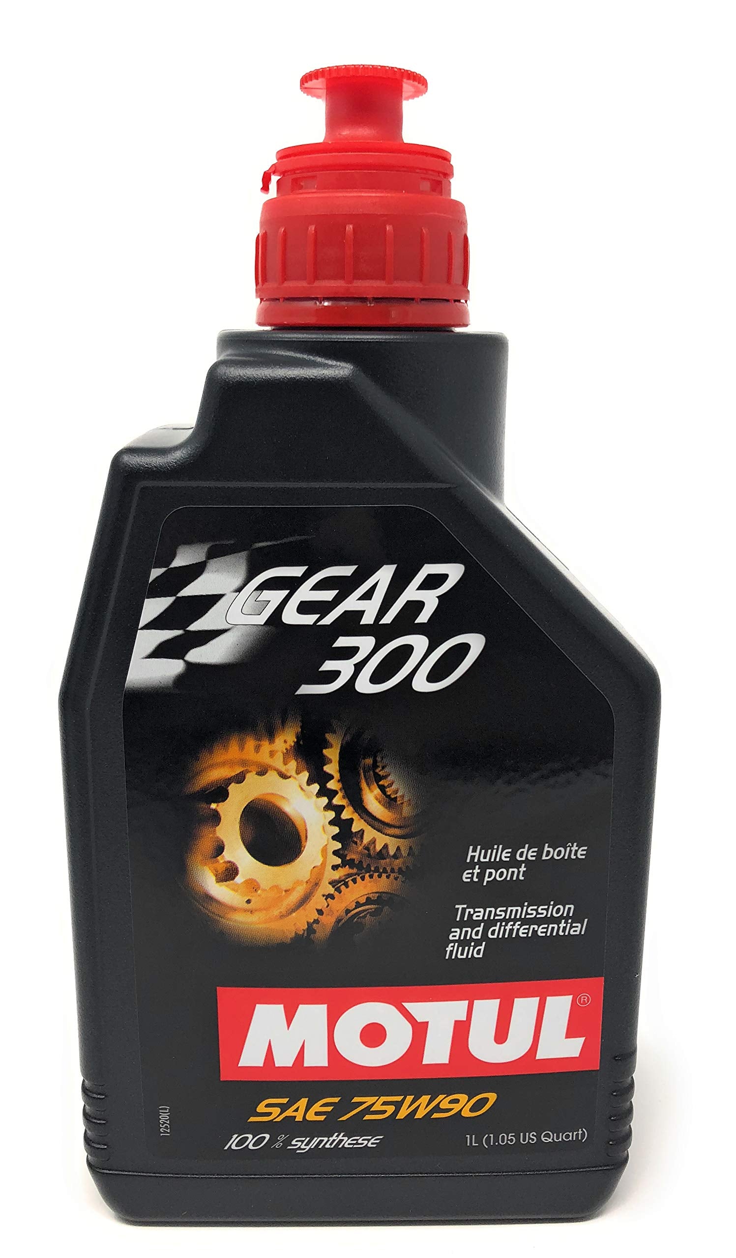 Motul 105777 Gear 300 75W90 100% Synthetic Gear Tans Diff Oil (2 Liter) 2 Pack