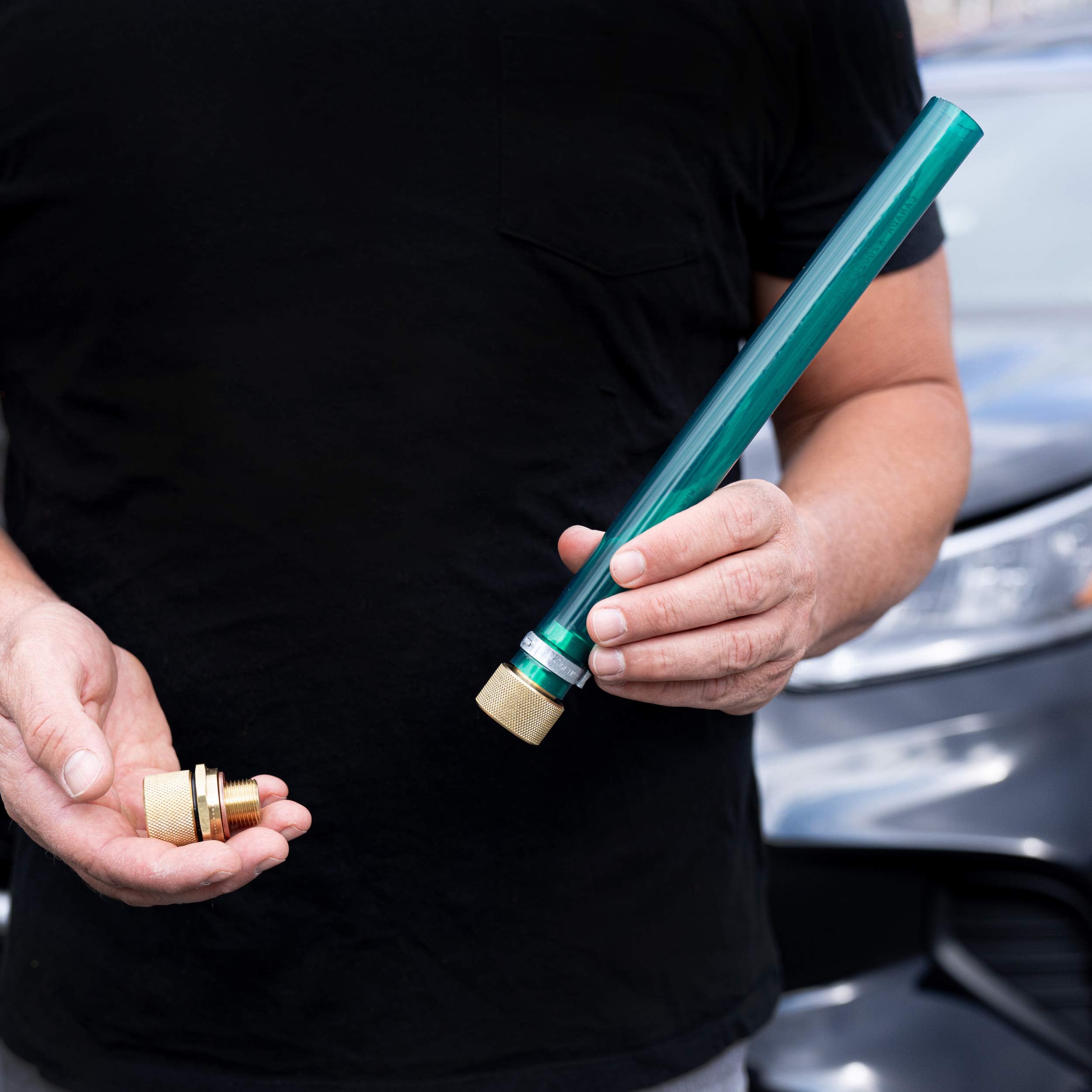 NO-SPILL OIL DRAIN KIT | Kit Contains: Dust Cap, Oil Plug, & 10'' Hose | Compatible with Various Models, Makes, and Manufactures