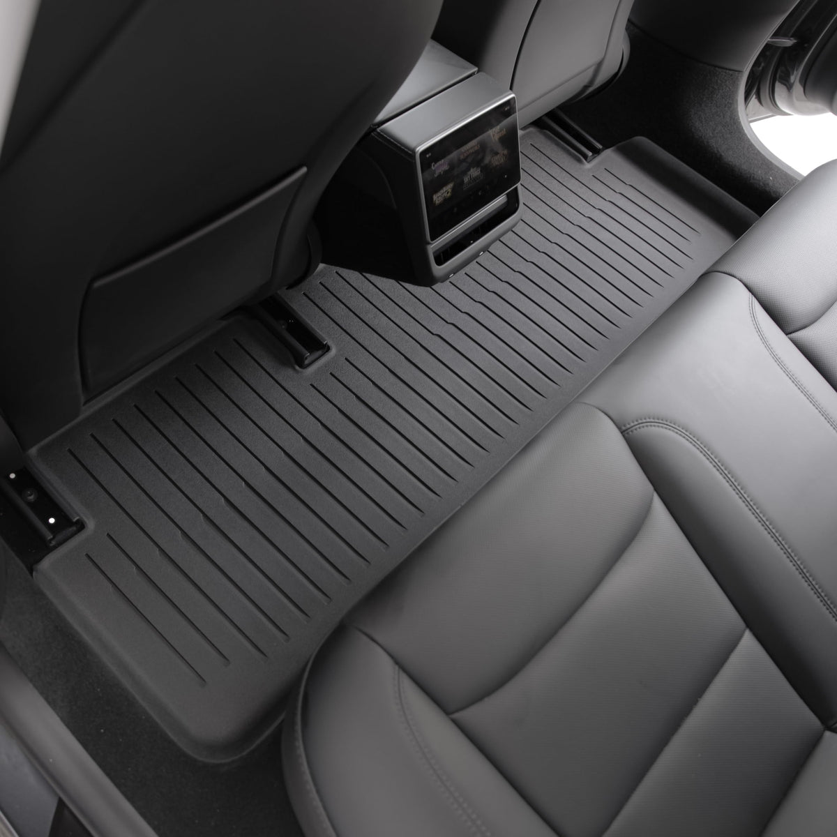 SUPER LINER Tesla Model 3 Floor Mats 2021 2022 2023 All-Weather Floor Mats Set (6 Pieces) | Custom Fit, Pet & Child-Friendly | T