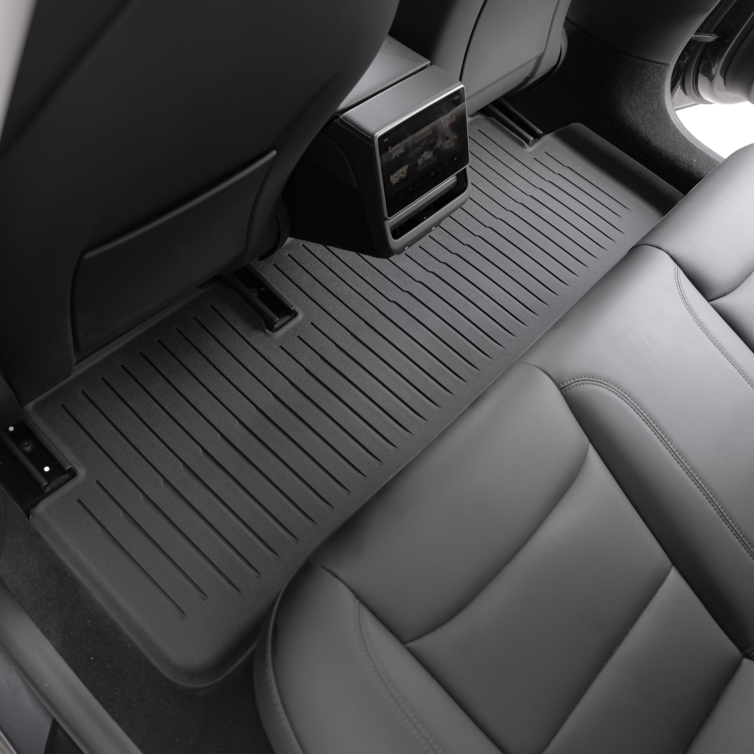 Super Liner Tesla Model 3 Floor Mats 2026 2025 2024 | Custom Fit All-Weather 6-Piece Set Tpe Material| Tesla Model 3 Highland Fl