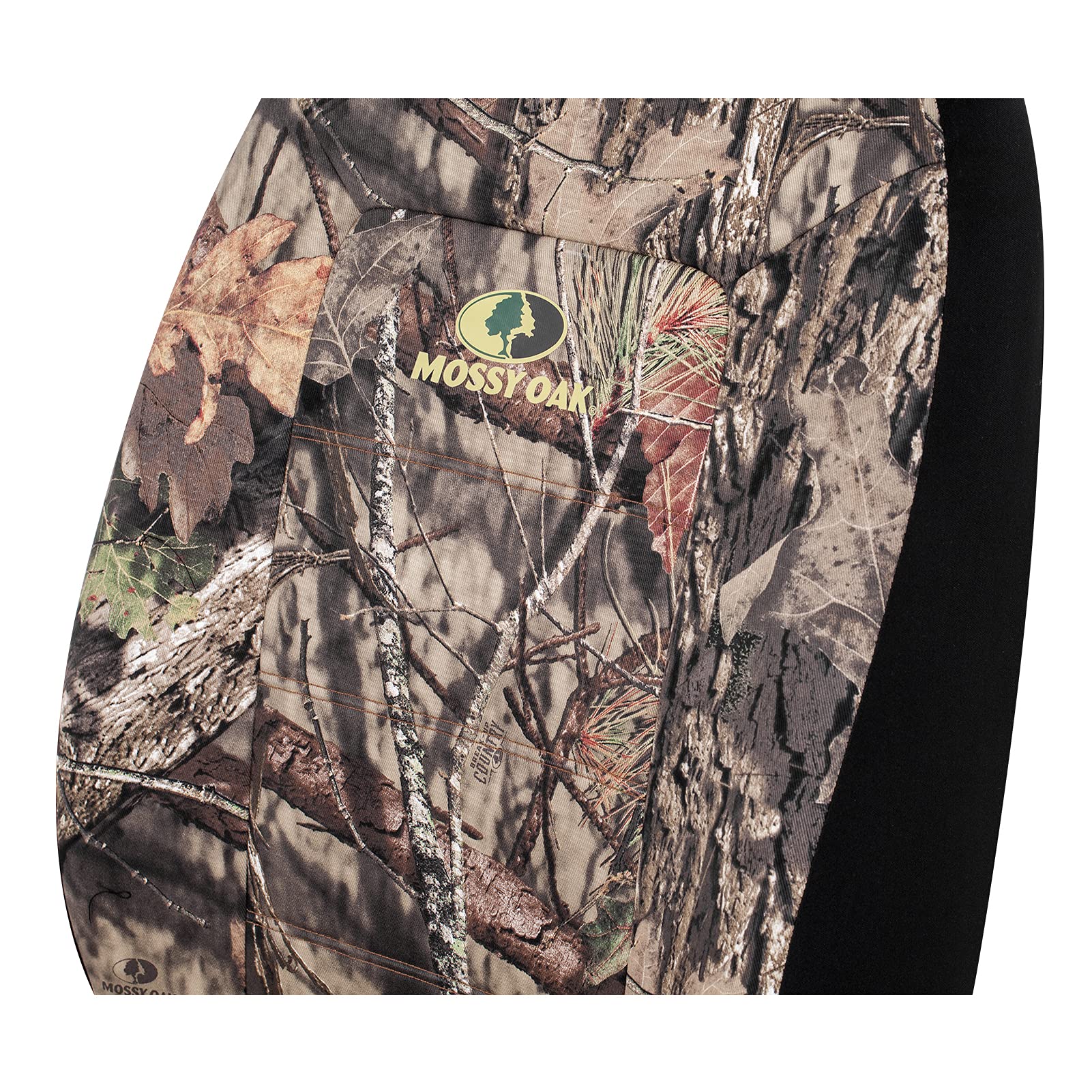 Mossy Oak Camo Seat Covers Low Back - Made With Cotton Twill, Airbag Compatible, Universial Fit Most Bucket Seats - Official Lic