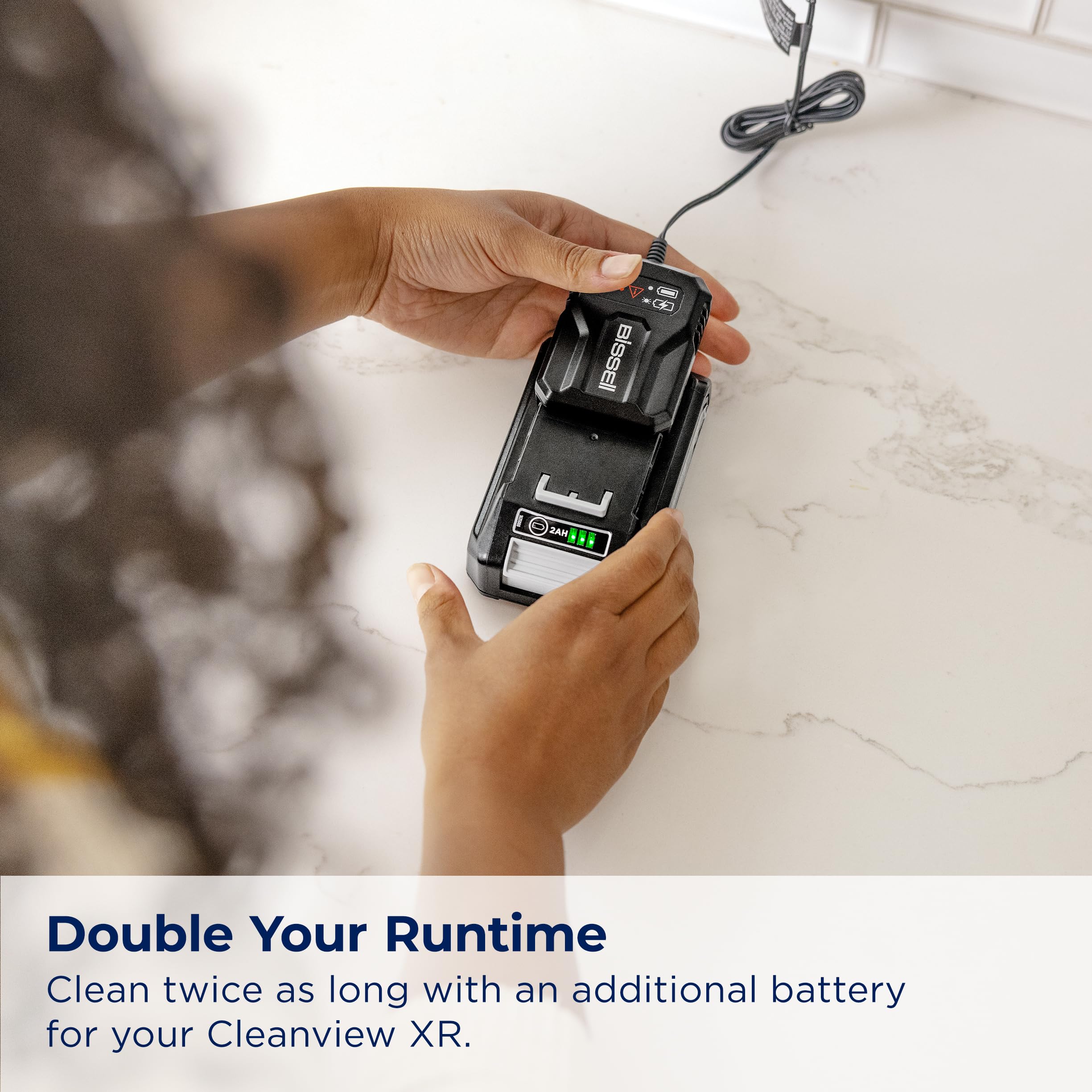 Bissell CleanView XR Pet Stick Vacuum with Extra Battery, Model 4054