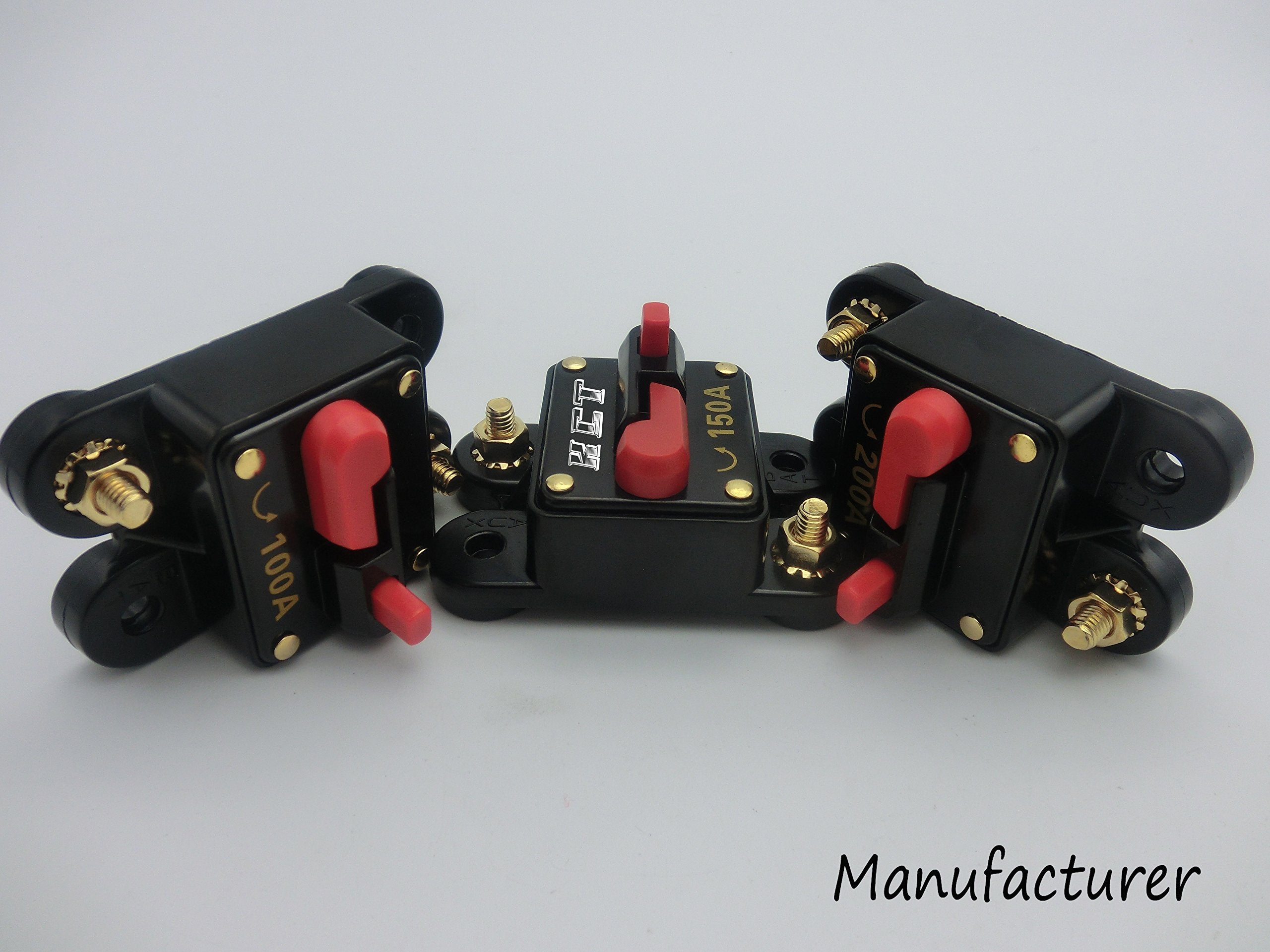 Car Audio Circuit Breaker Reset Fuse 200A For System Protection 12V/24V