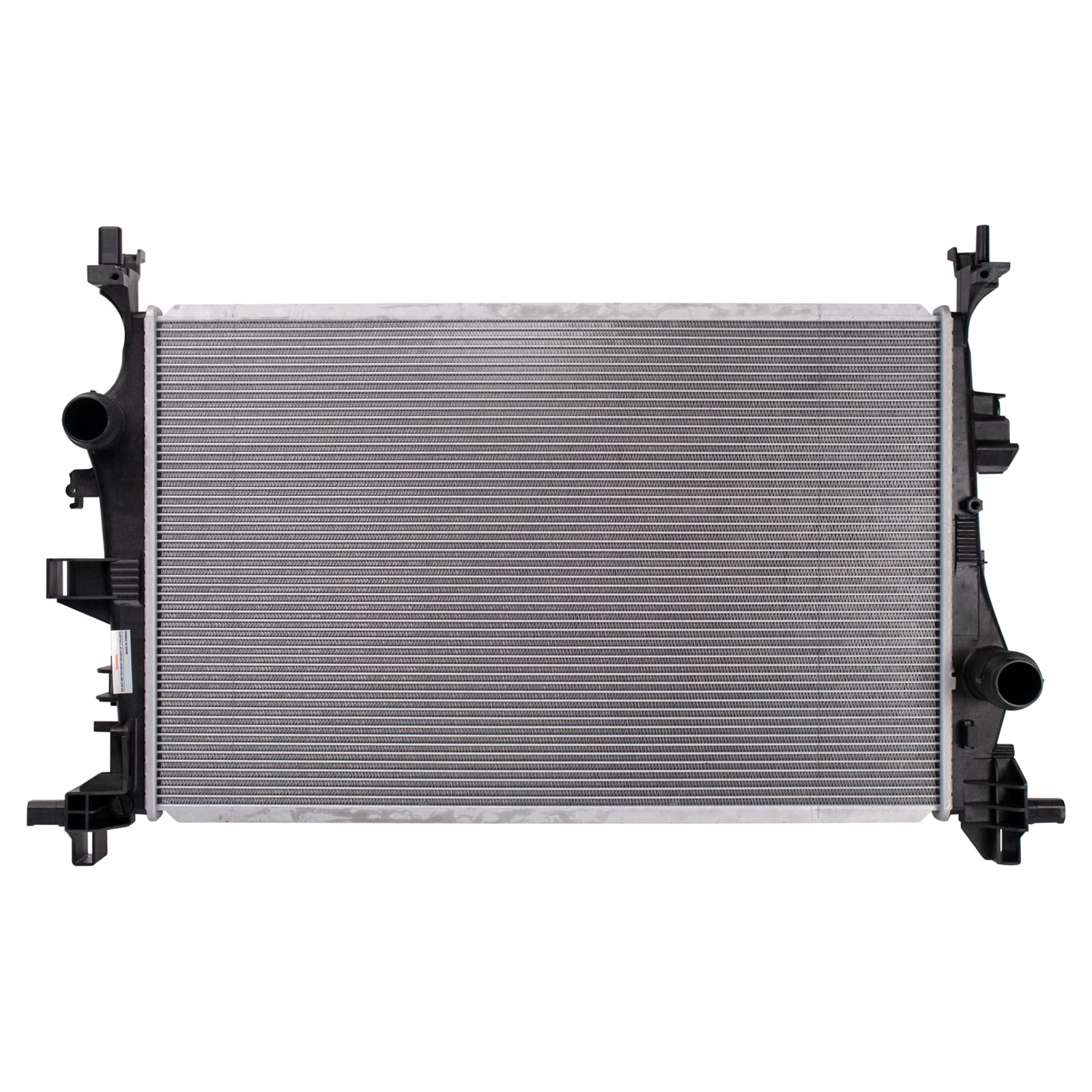 Trq Radiator Assembly Aluminum Core Compatible With 16-18 Fiat 500X 15-18 Jeep Renegade Cu13535