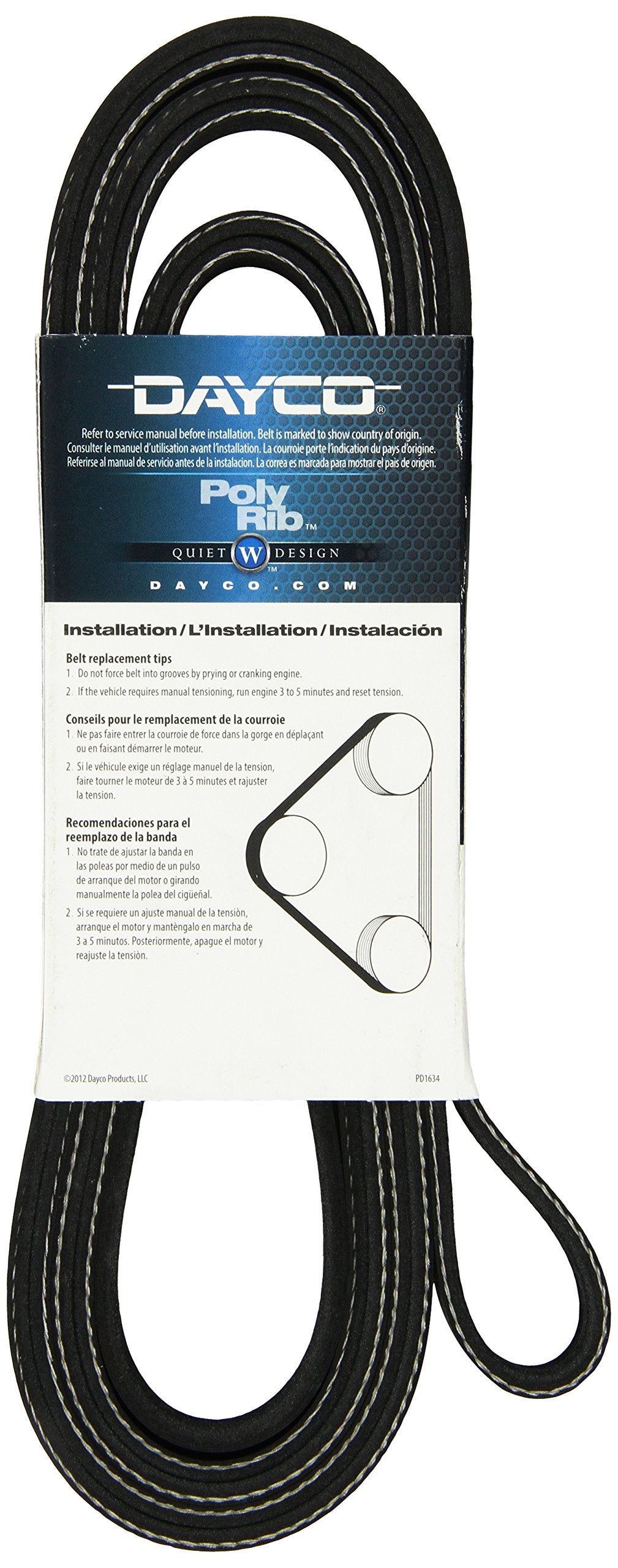 Dayco 5061420 Serpentine Belt