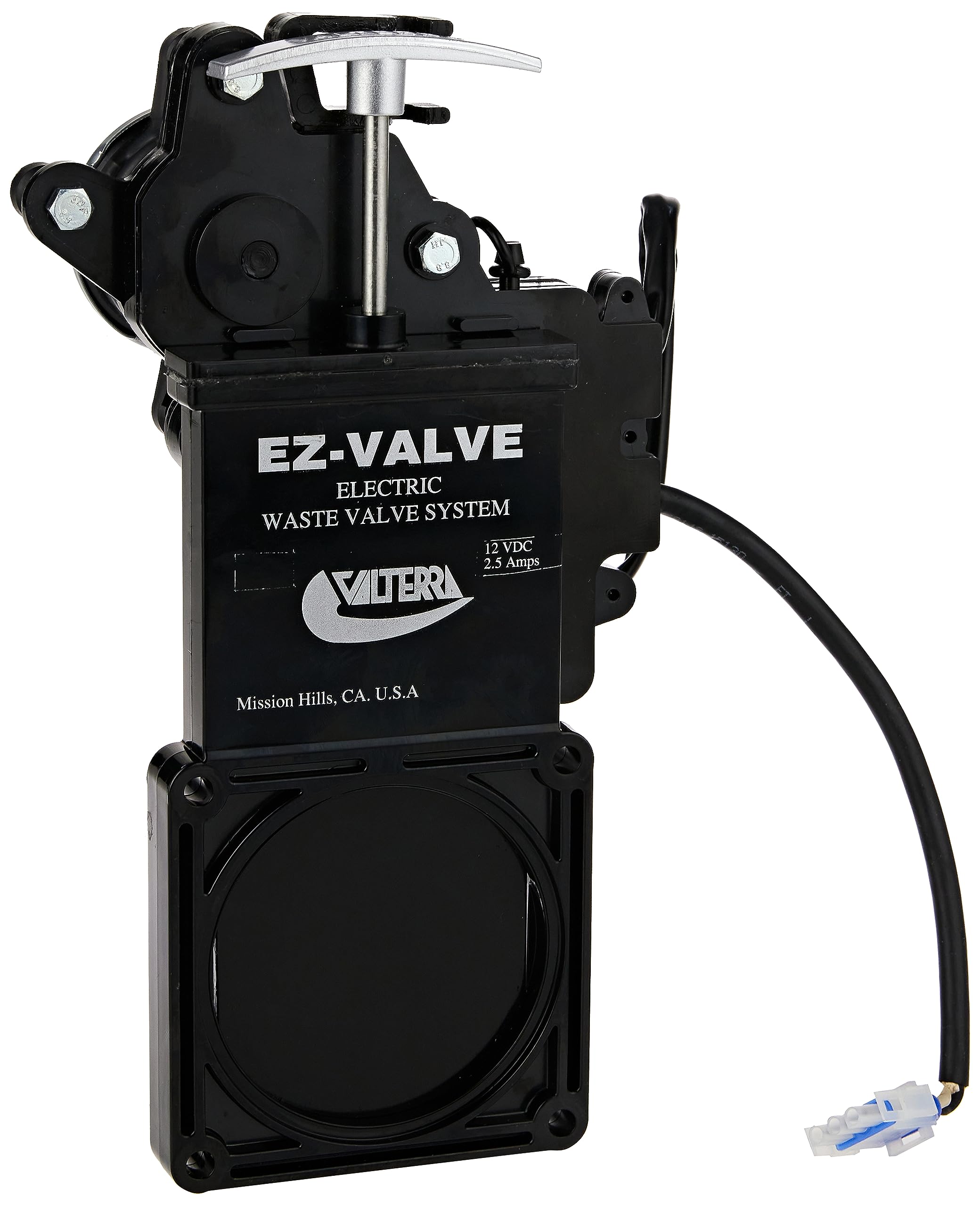 Valterra E1003VP EZ Valve 3 Electric Waste Valve System,Black