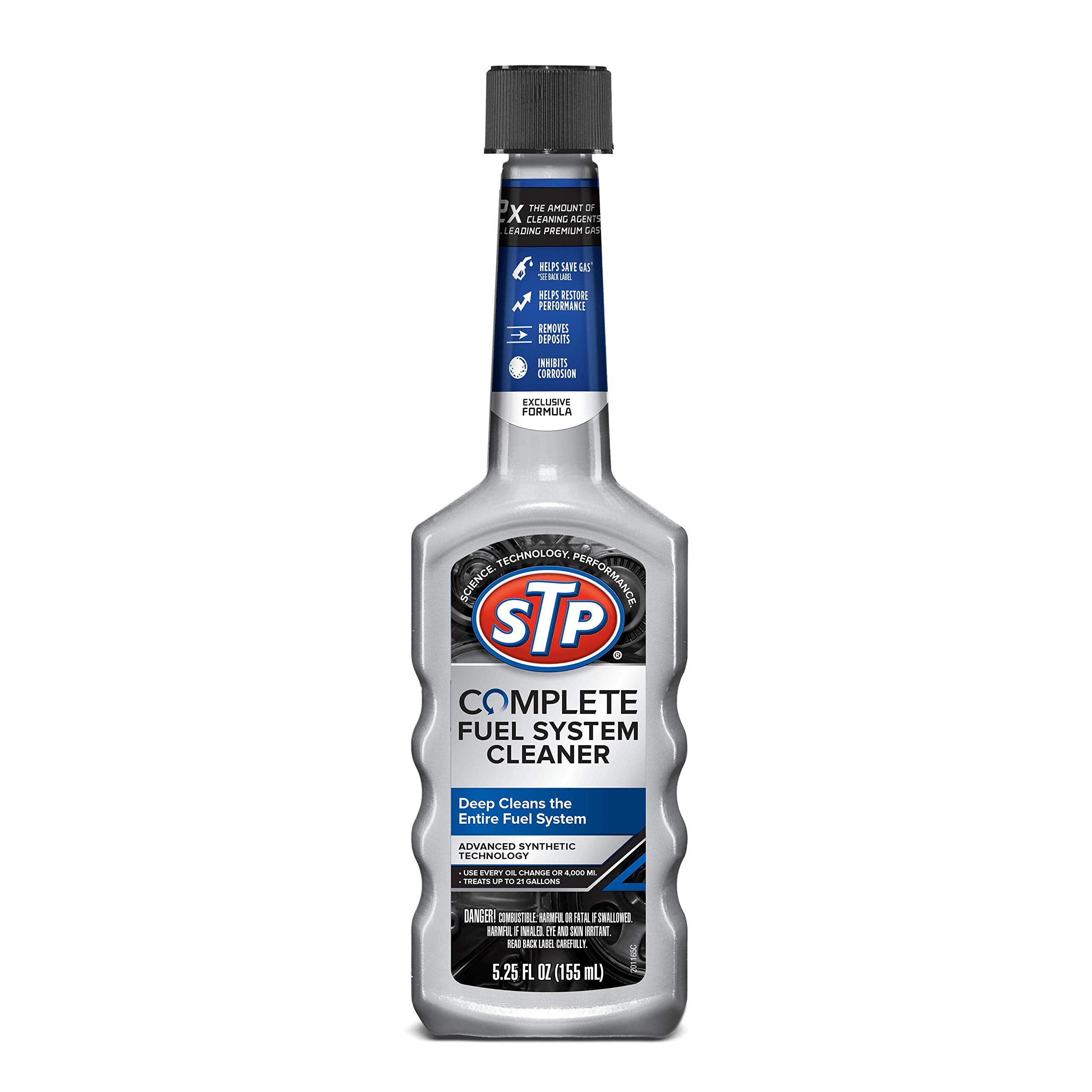 Stp Complete Fuel System Cleaner, Fuel Cleaner Deep Cleans Entire Fuel System, 5.25 Oz, Multicoloured, 1 Count (Pack Of 1)