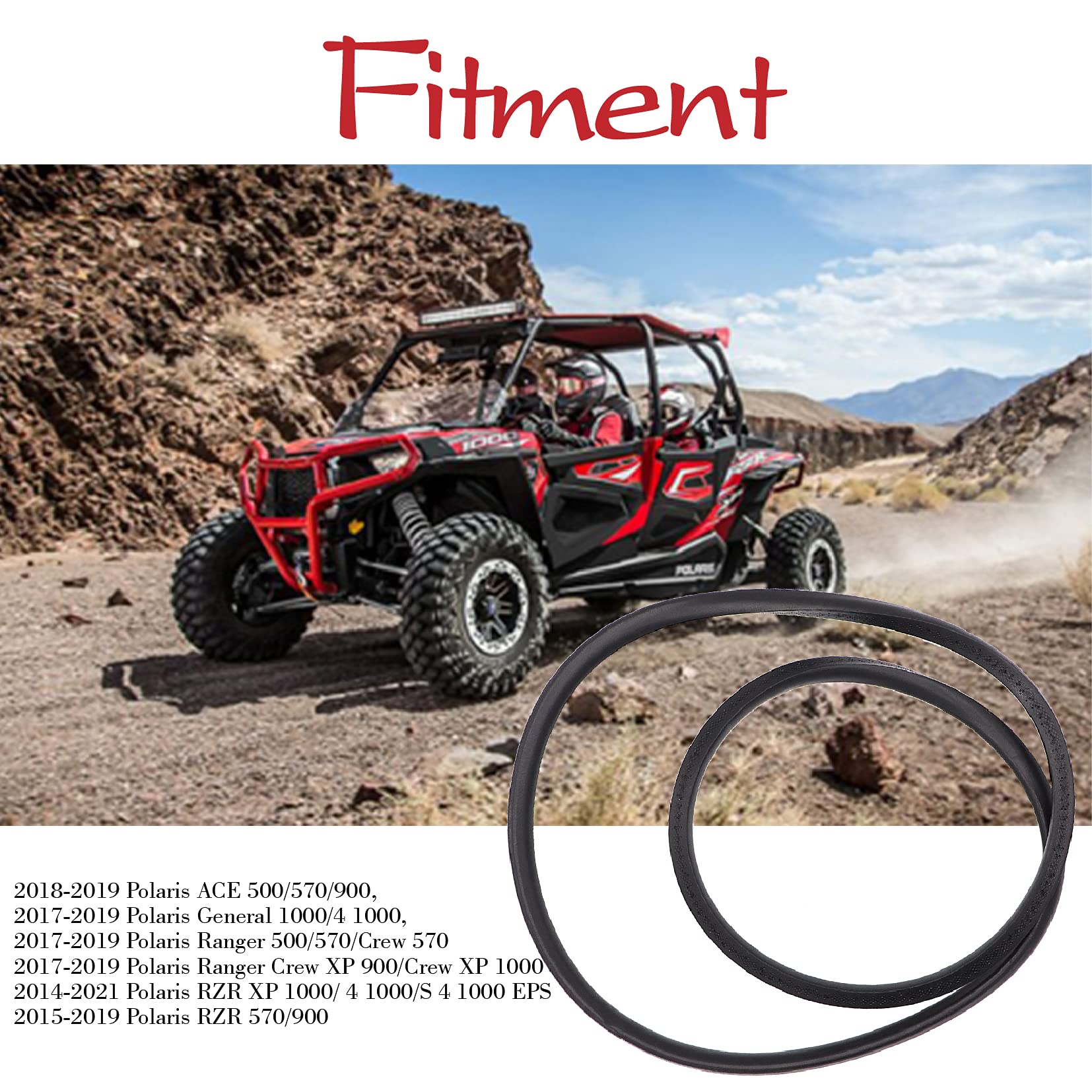 Tuolauthon Belt Box Seal Drive Clutch Cover Gasket Replacement For 2014-2020 Polaris Ace Rzr 1000 Xp 900S Ranger 900 1000