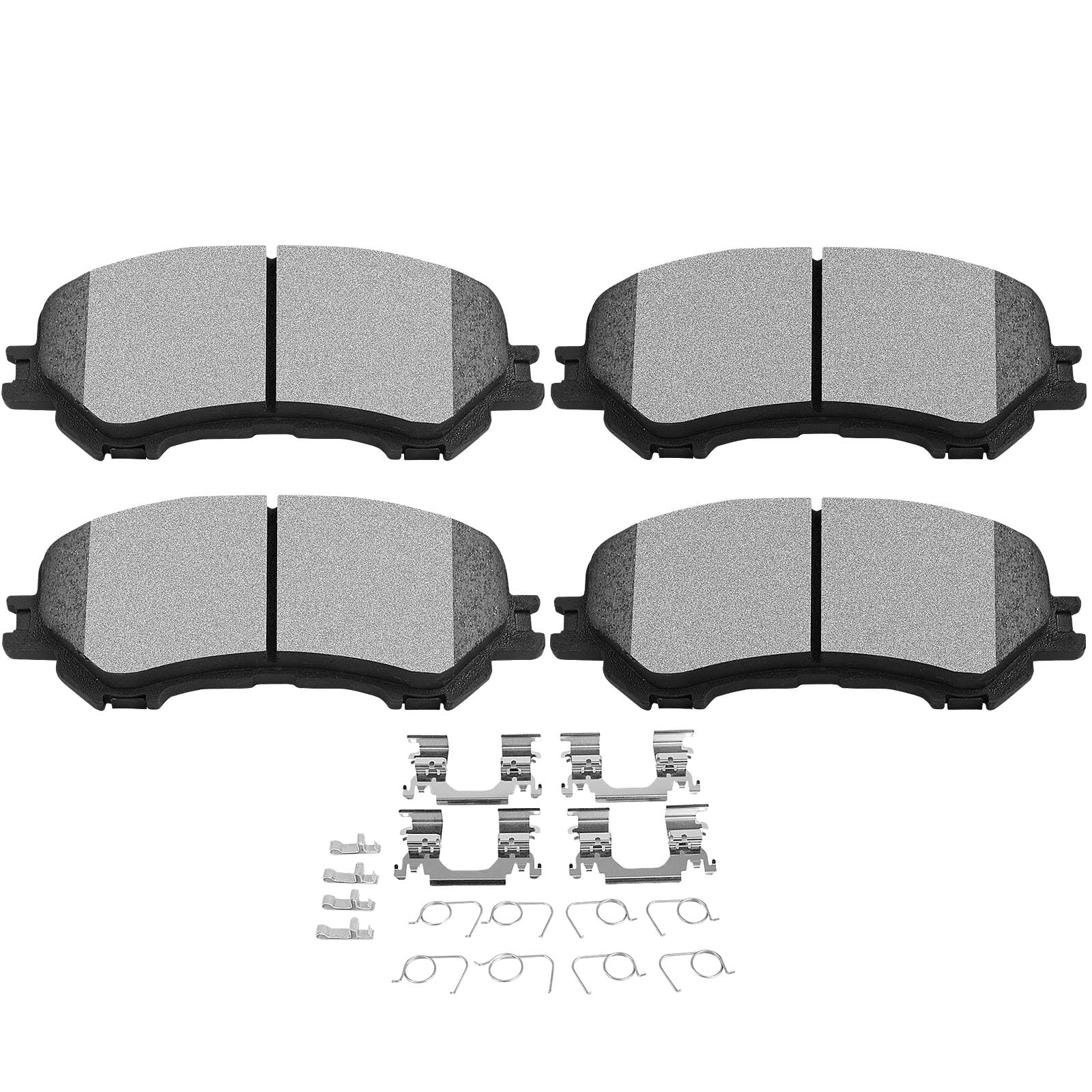 Scitoo Front Disc Brake Pad Set 4Pcs W/Hardware Fit For Nissan For Rogue 2014-2020,For Nissan For Rogue Sport 2017-2021