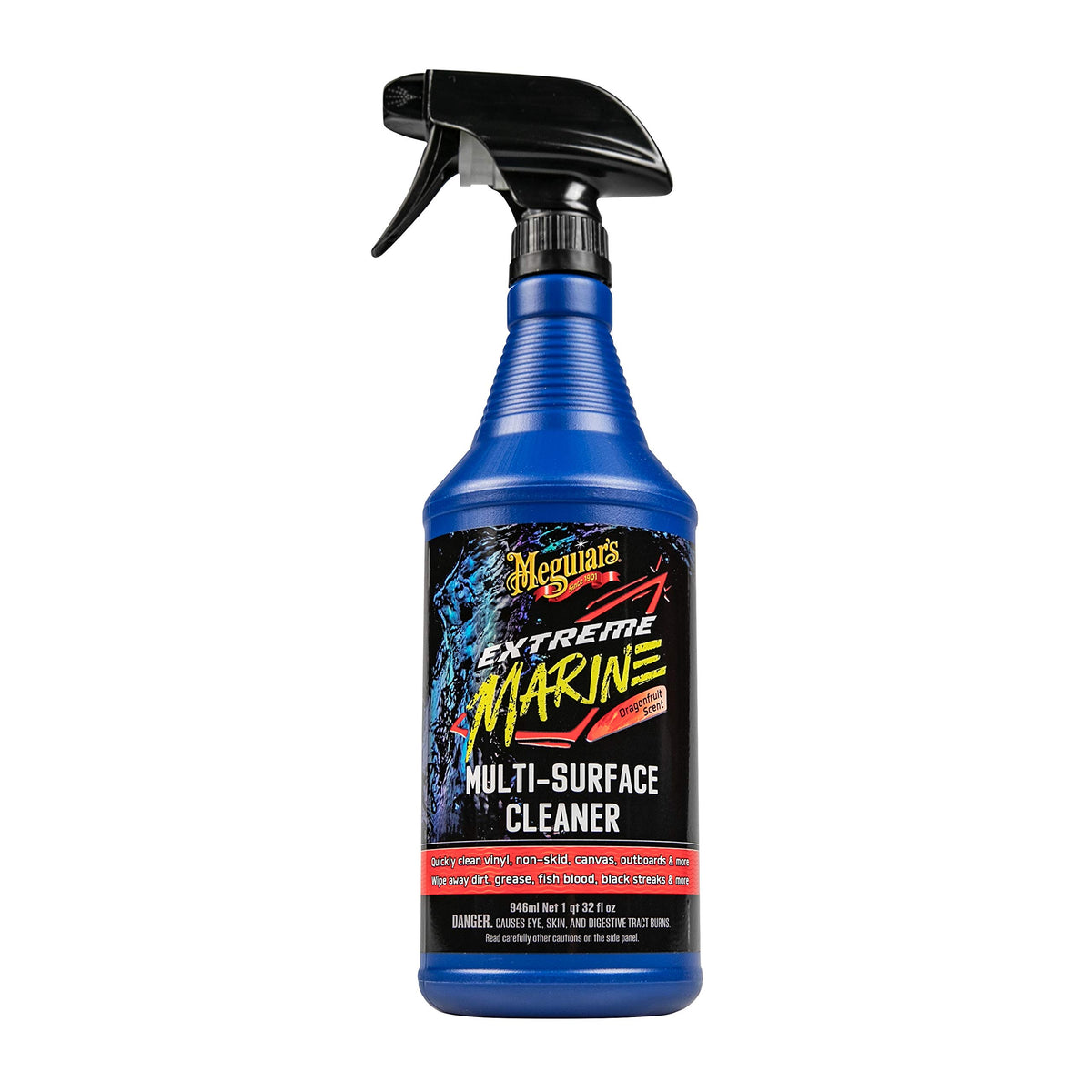 Meguiar'S M180332 Extreme Marine Multi-Surface Cleaner - 32 Oz Spray Bottle
