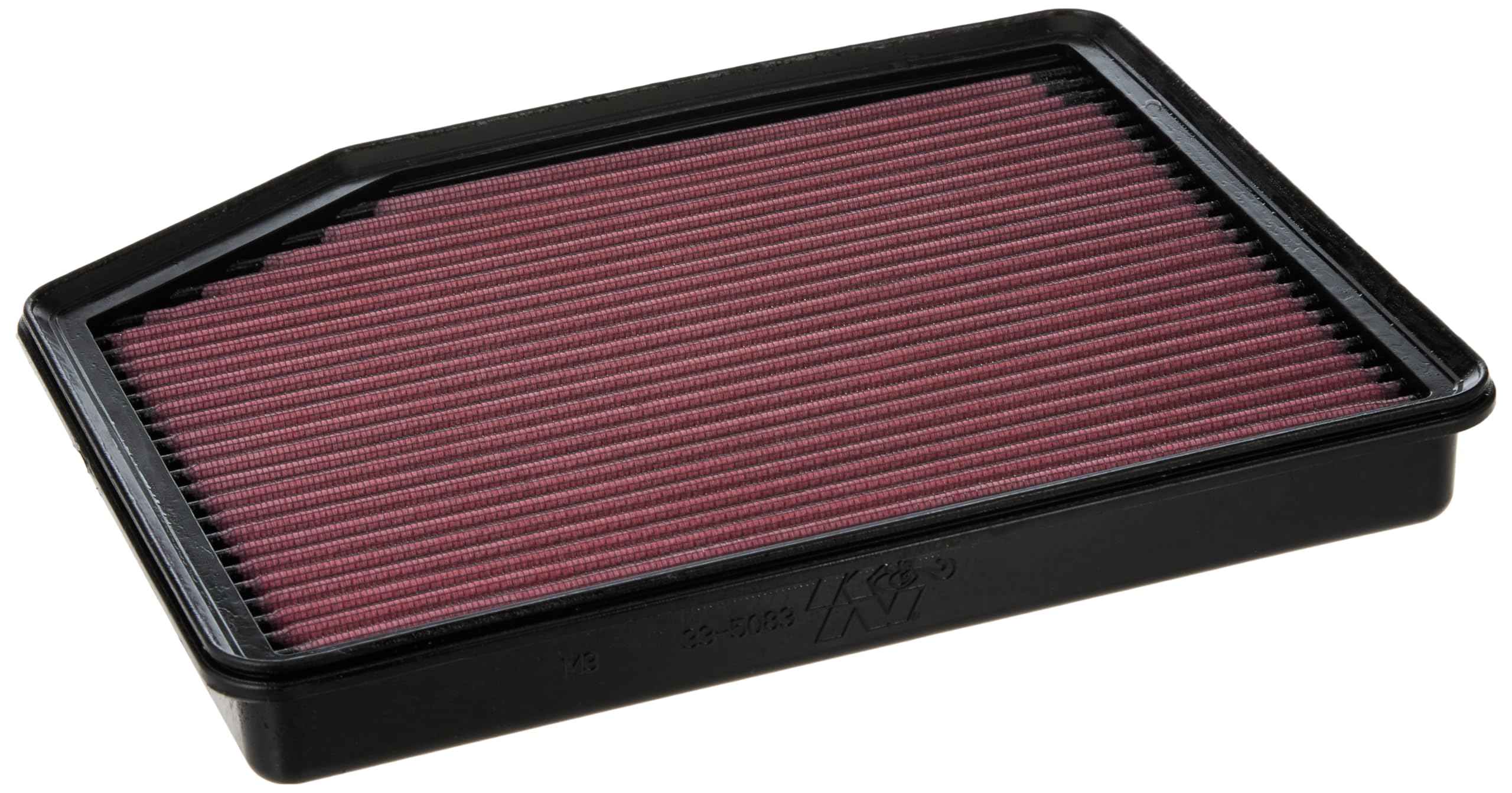 K&N Engine Air Filter: Reusable, Clean Every 75,000 Miles, Washable Replacement Car Air Filter: Compatible 2016-2020 Toyota/Jeep/Fiat (Corolla, Hatchback, Camry, Avalon,C-Hr, Rav4, Renegade) 33-3080